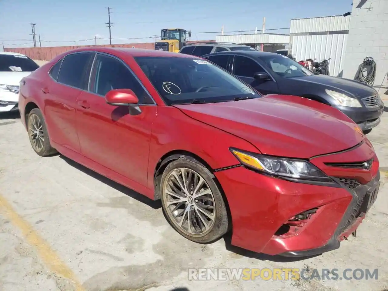 1 Photograph of a damaged car 4T1B11HK3KU220273 TOYOTA CAMRY 2019