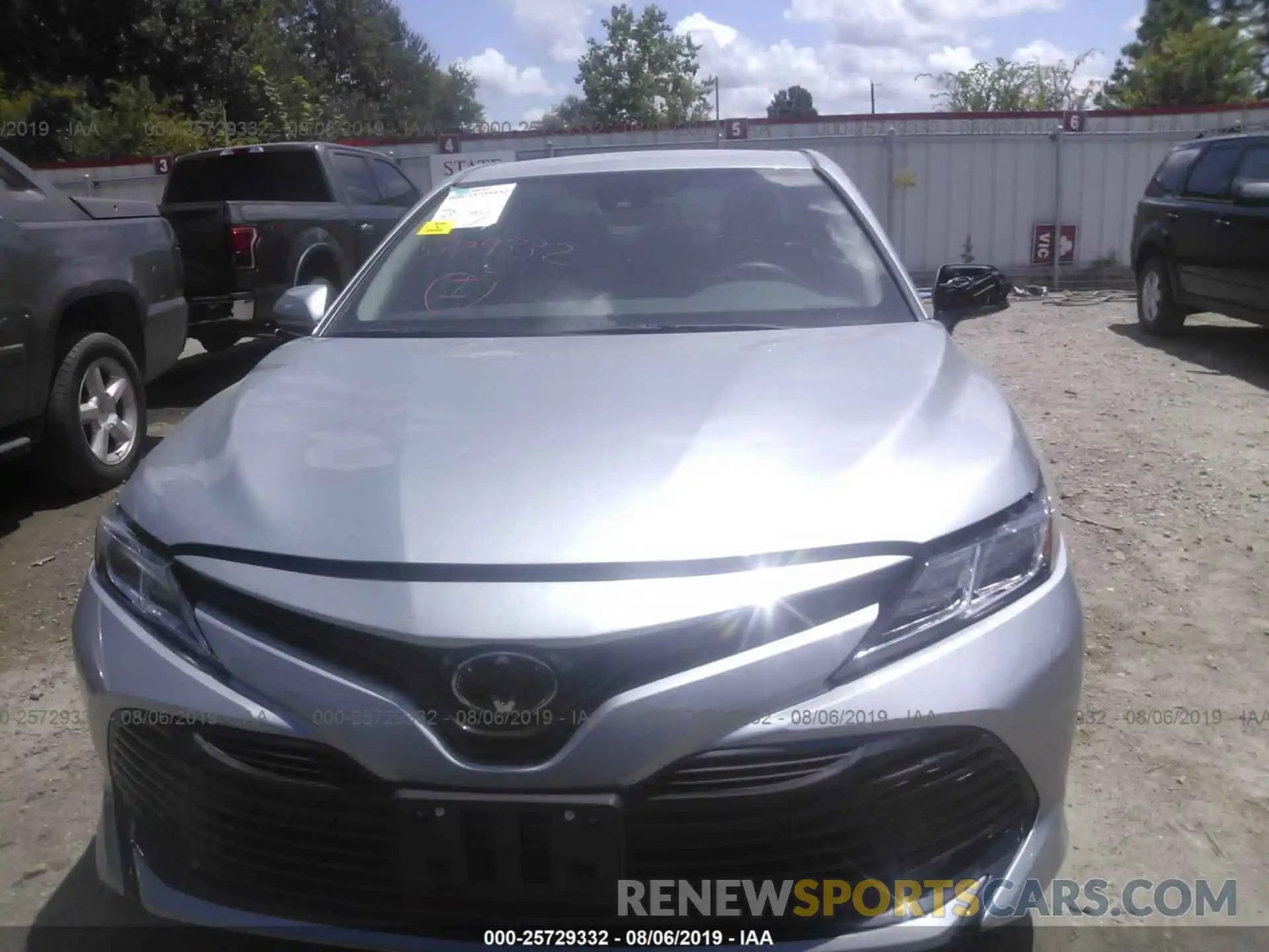 6 Photograph of a damaged car 4T1B11HK3KU222802 TOYOTA CAMRY 2019