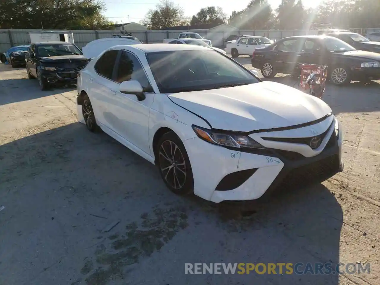 1 Photograph of a damaged car 4T1B11HK3KU224971 TOYOTA CAMRY 2019