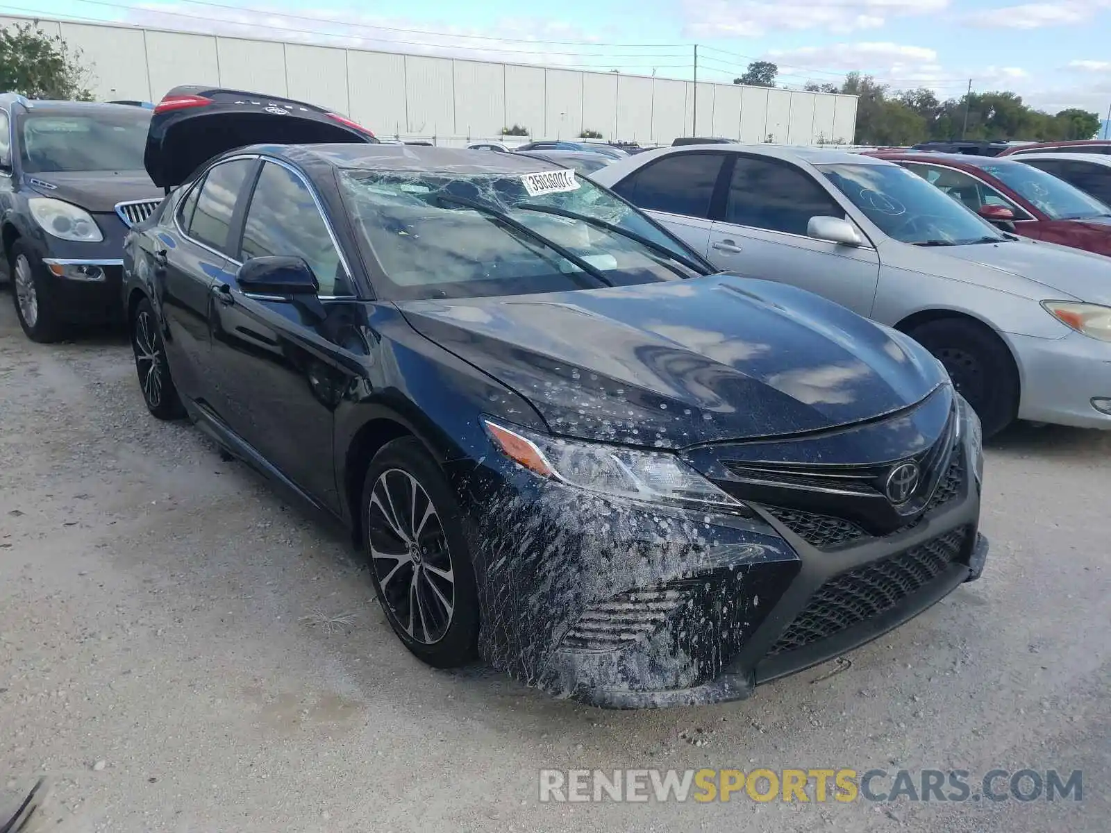 1 Photograph of a damaged car 4T1B11HK3KU225389 TOYOTA CAMRY 2019