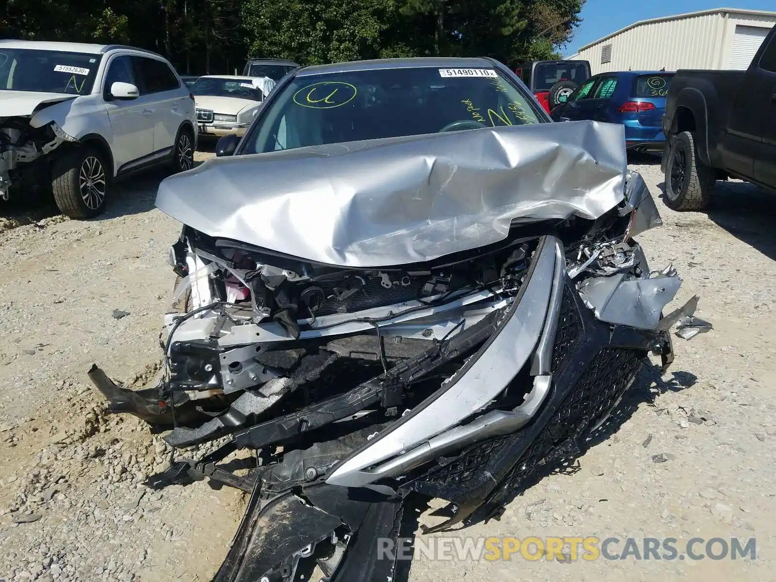 9 Photograph of a damaged car 4T1B11HK3KU225456 TOYOTA CAMRY 2019