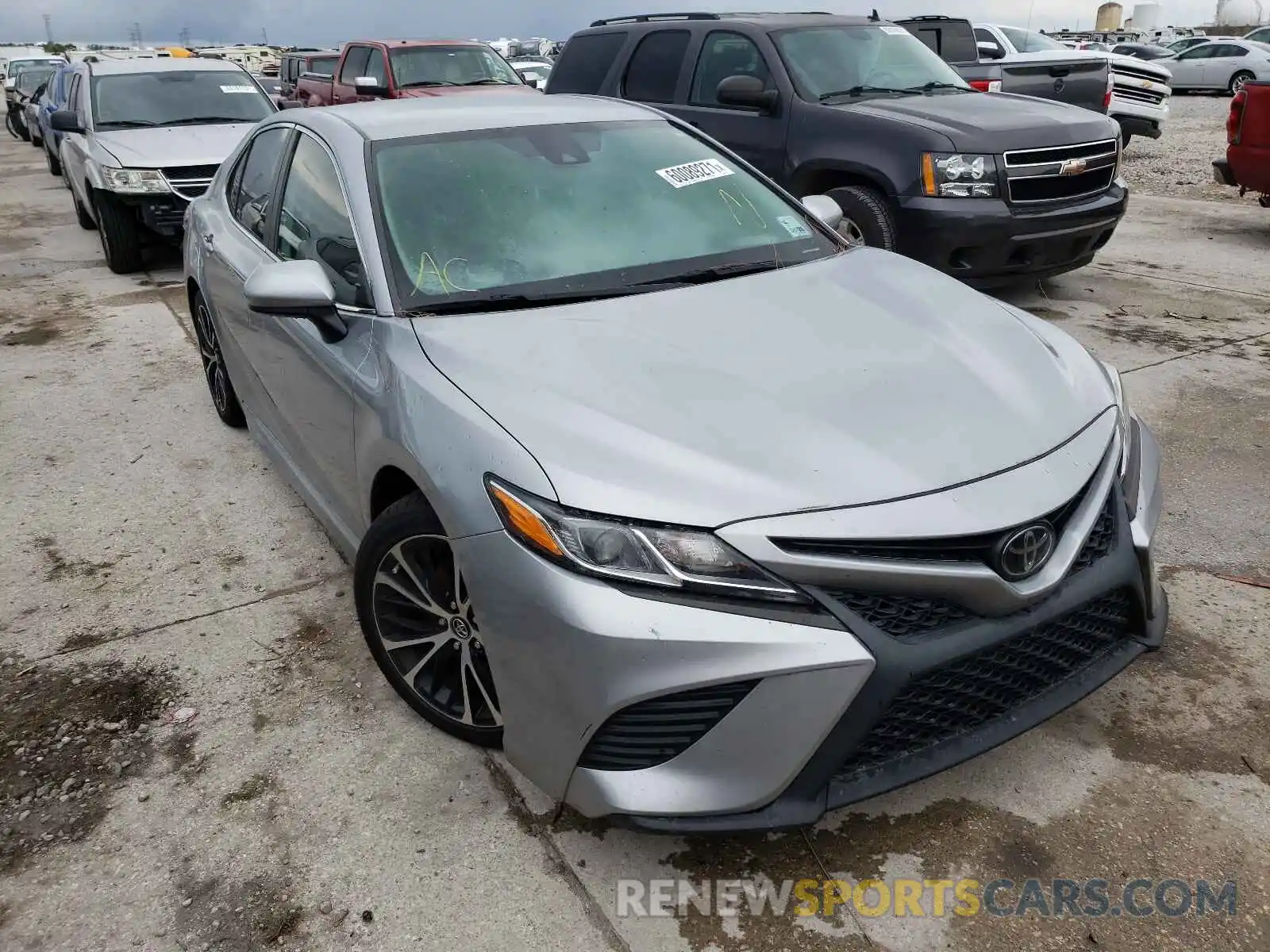 1 Photograph of a damaged car 4T1B11HK3KU225635 TOYOTA CAMRY 2019