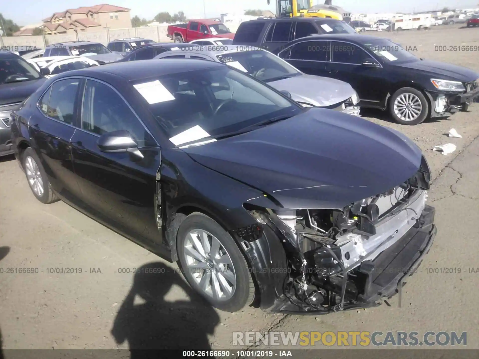 1 Photograph of a damaged car 4T1B11HK3KU227062 TOYOTA CAMRY 2019