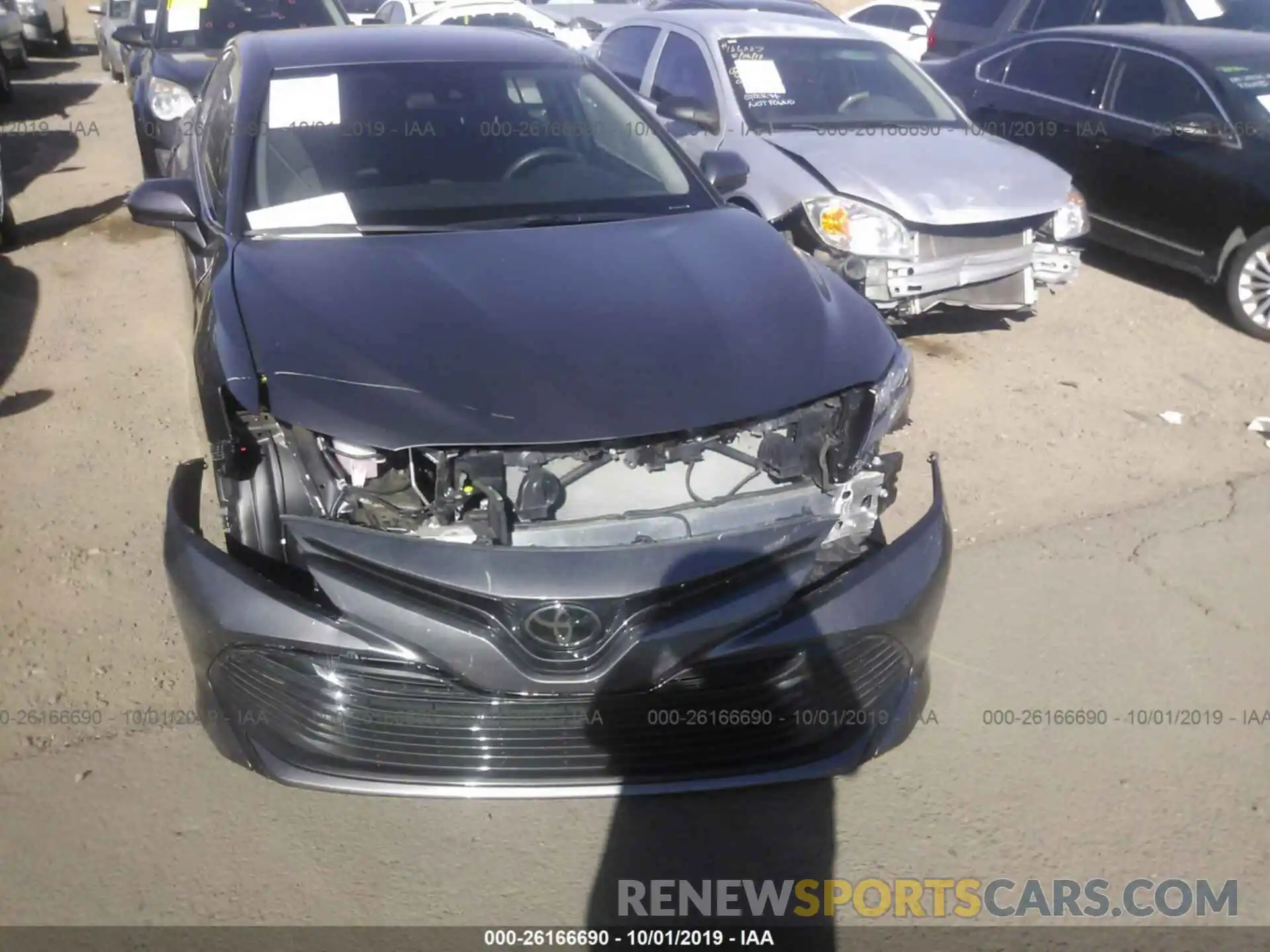 6 Photograph of a damaged car 4T1B11HK3KU227062 TOYOTA CAMRY 2019