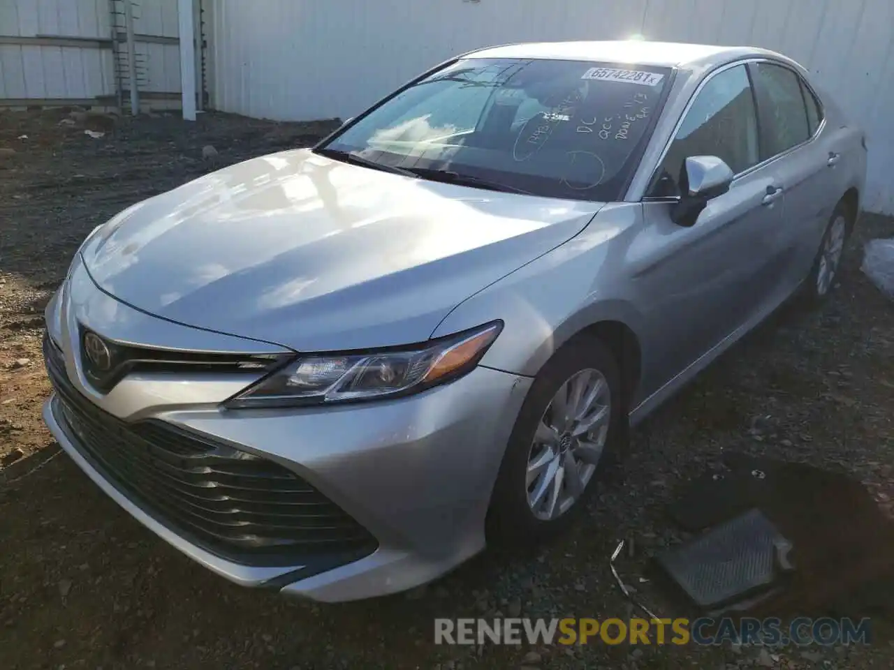 2 Photograph of a damaged car 4T1B11HK3KU227210 TOYOTA CAMRY 2019