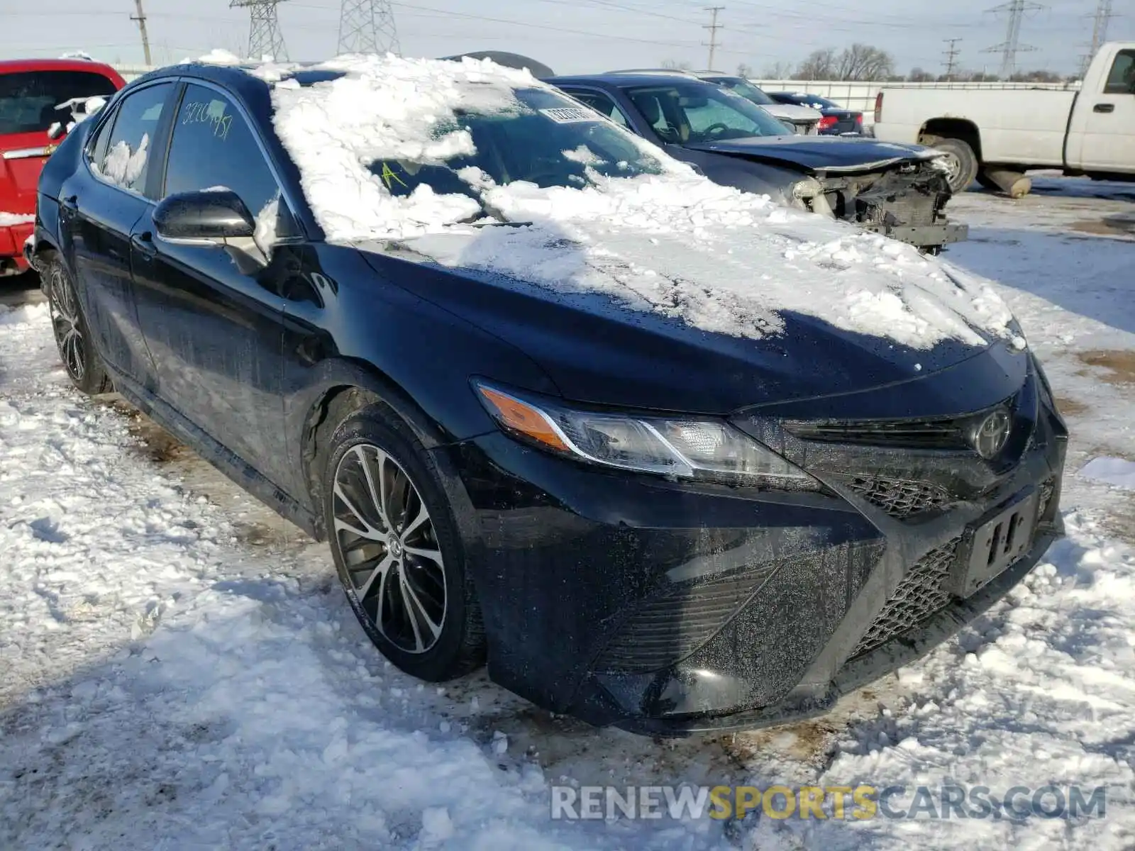 1 Photograph of a damaged car 4T1B11HK3KU228938 TOYOTA CAMRY 2019