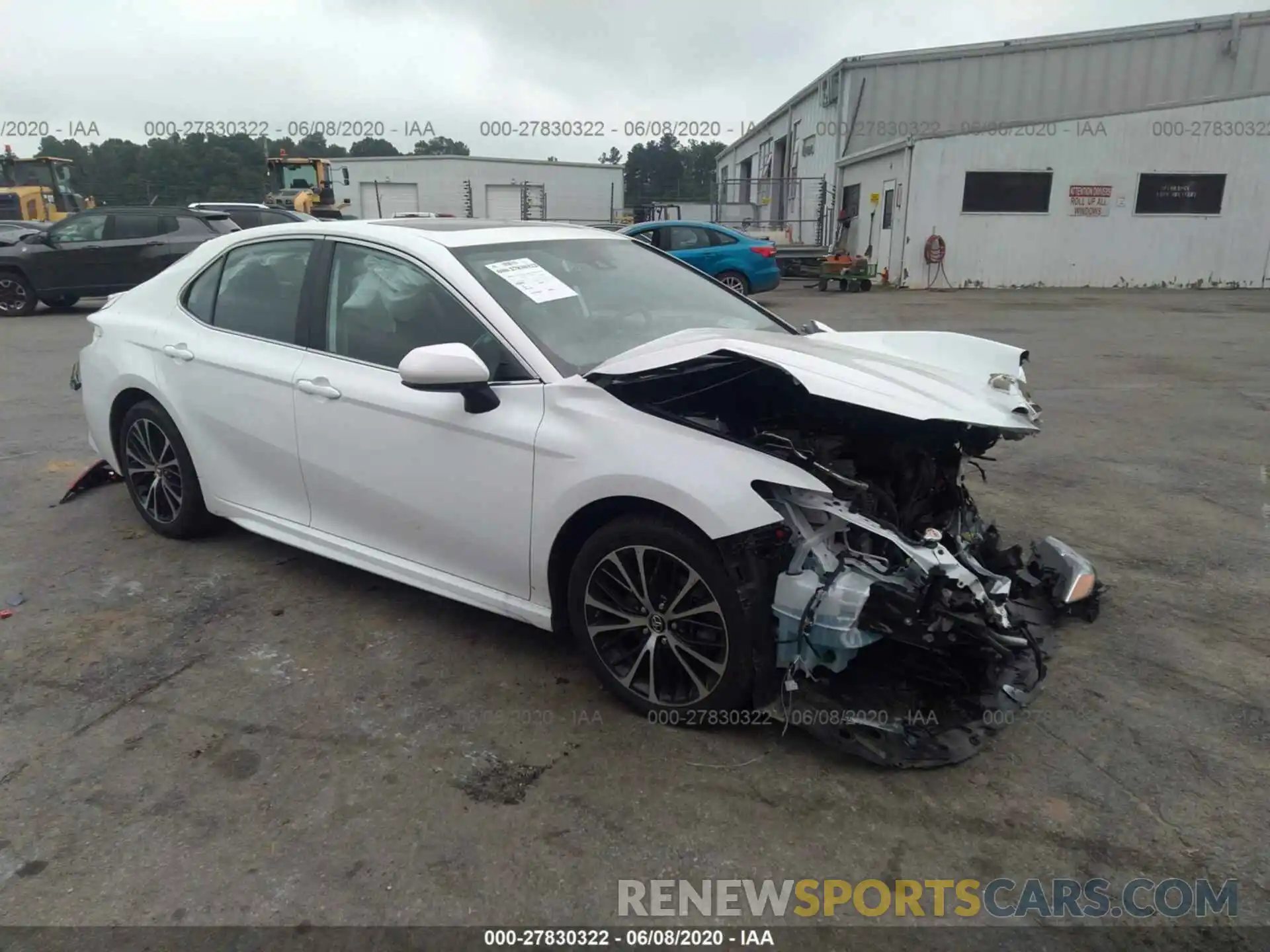 1 Photograph of a damaged car 4T1B11HK3KU229121 TOYOTA CAMRY 2019