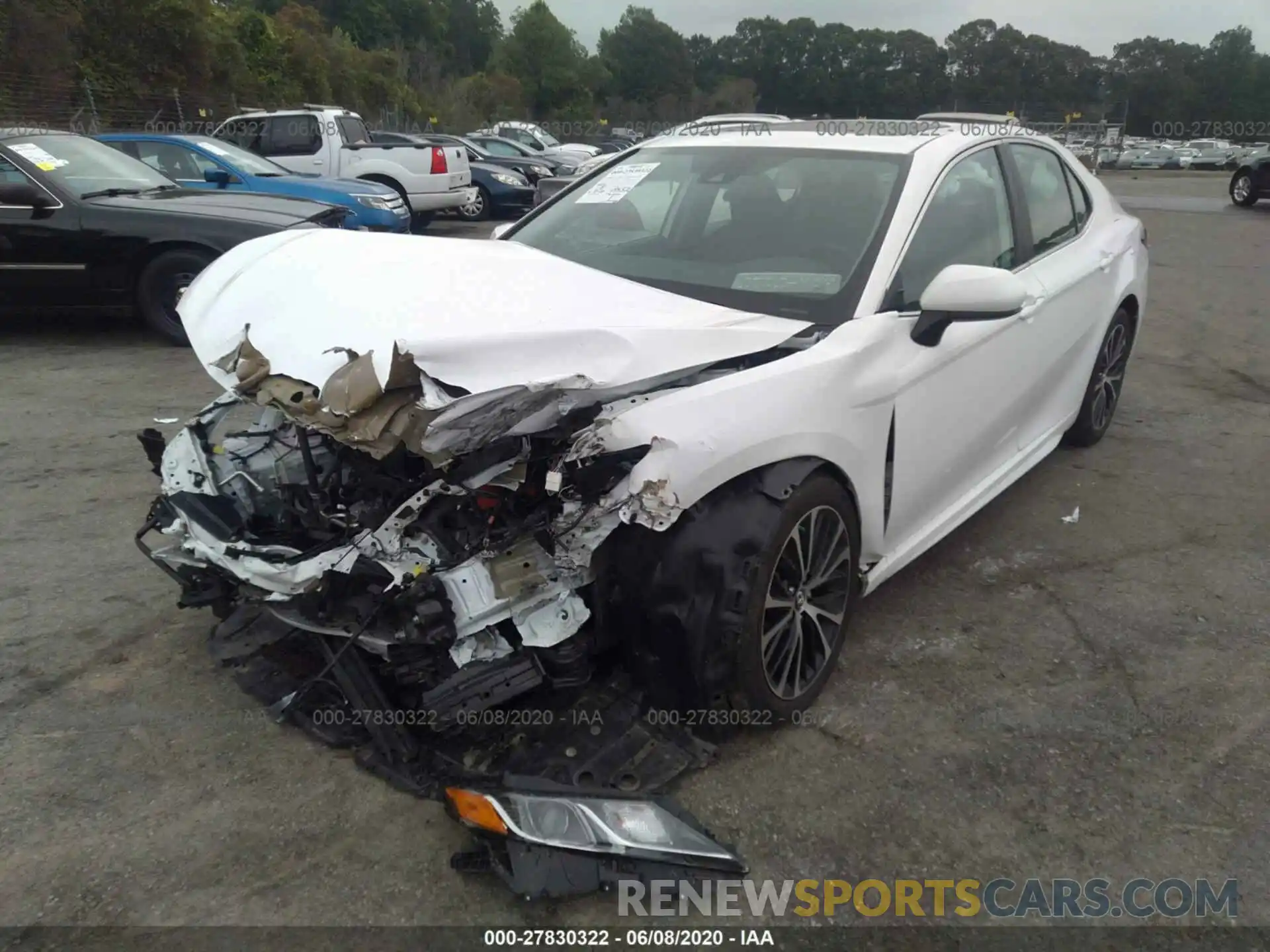 2 Photograph of a damaged car 4T1B11HK3KU229121 TOYOTA CAMRY 2019