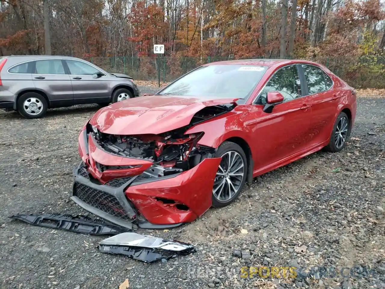 2 Photograph of a damaged car 4T1B11HK3KU229278 TOYOTA CAMRY 2019