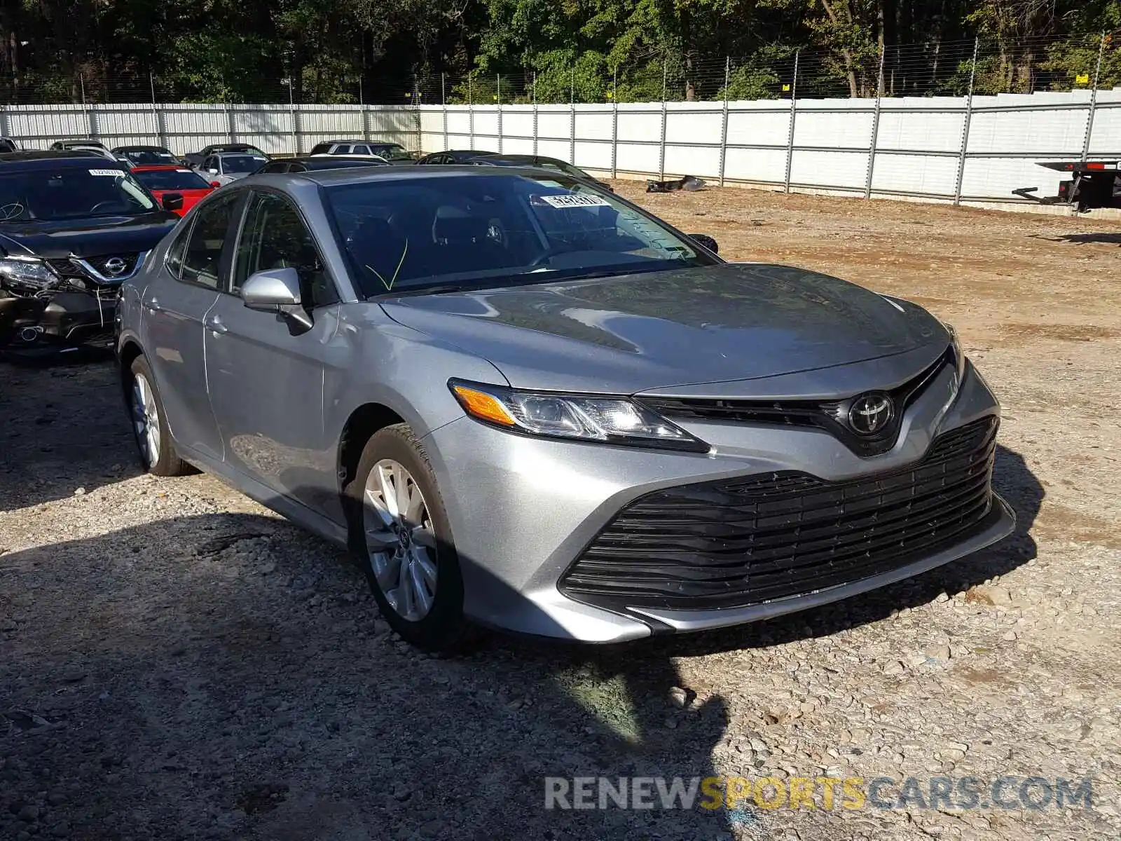 1 Photograph of a damaged car 4T1B11HK3KU229796 TOYOTA CAMRY 2019