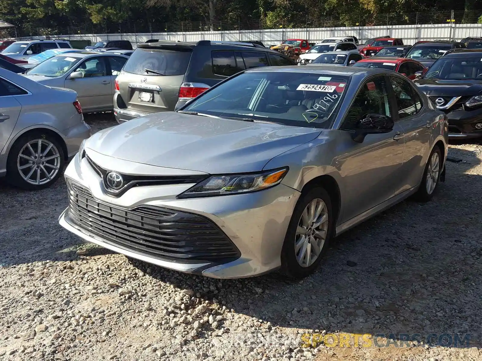 2 Photograph of a damaged car 4T1B11HK3KU229796 TOYOTA CAMRY 2019