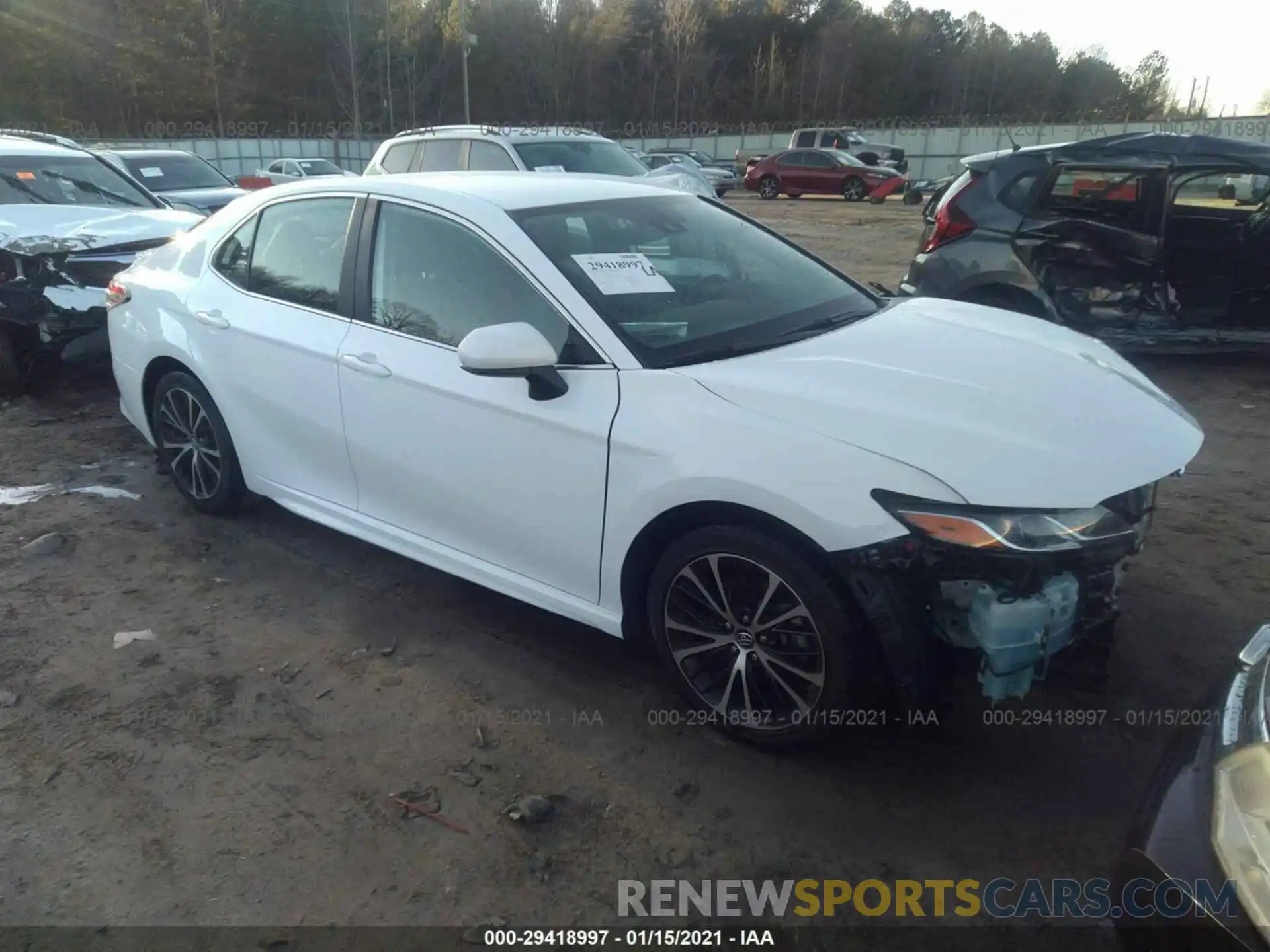 1 Photograph of a damaged car 4T1B11HK3KU229927 TOYOTA CAMRY 2019