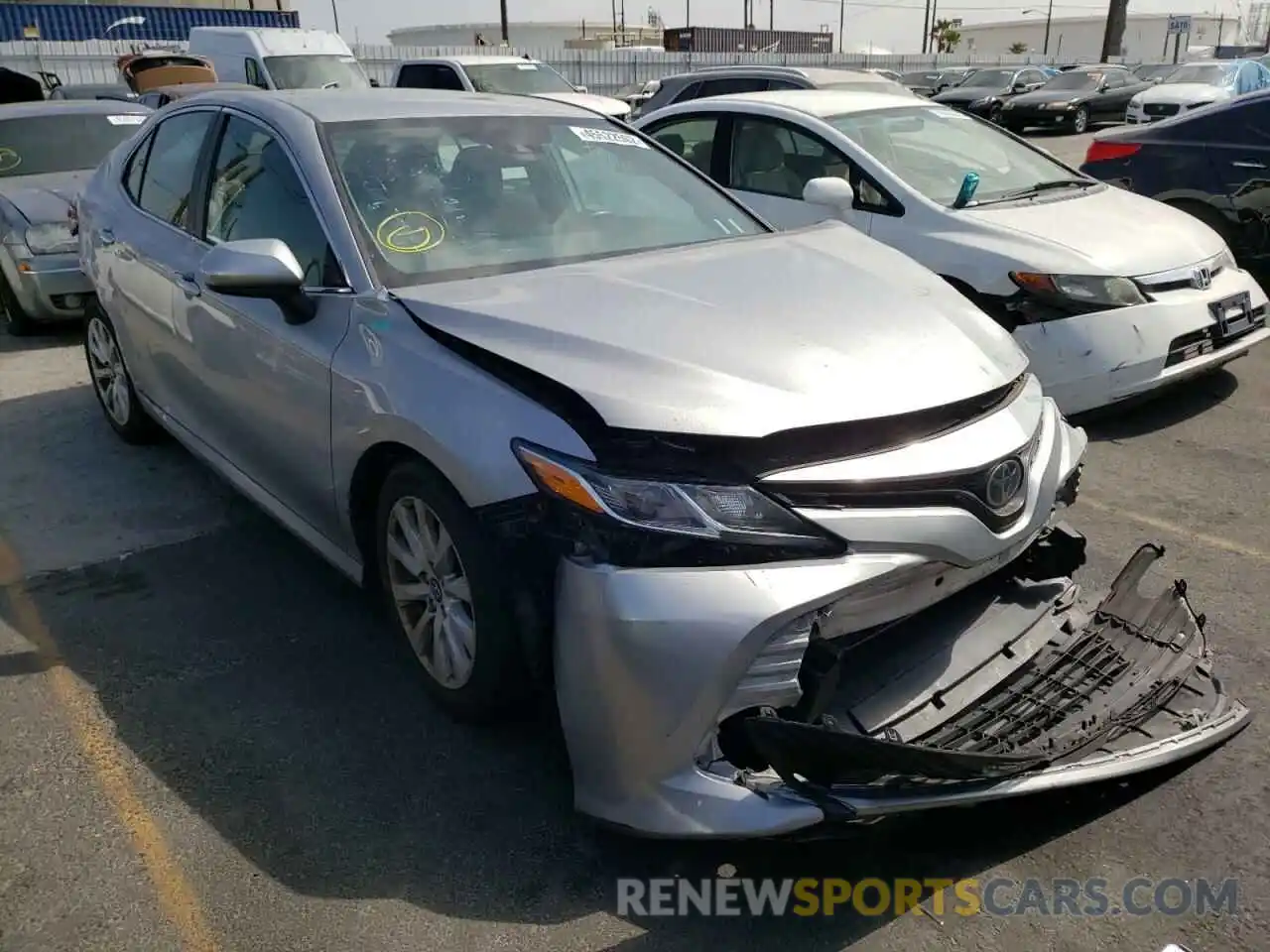 1 Photograph of a damaged car 4T1B11HK3KU229992 TOYOTA CAMRY 2019