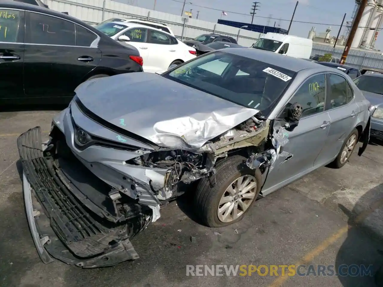 2 Photograph of a damaged car 4T1B11HK3KU229992 TOYOTA CAMRY 2019