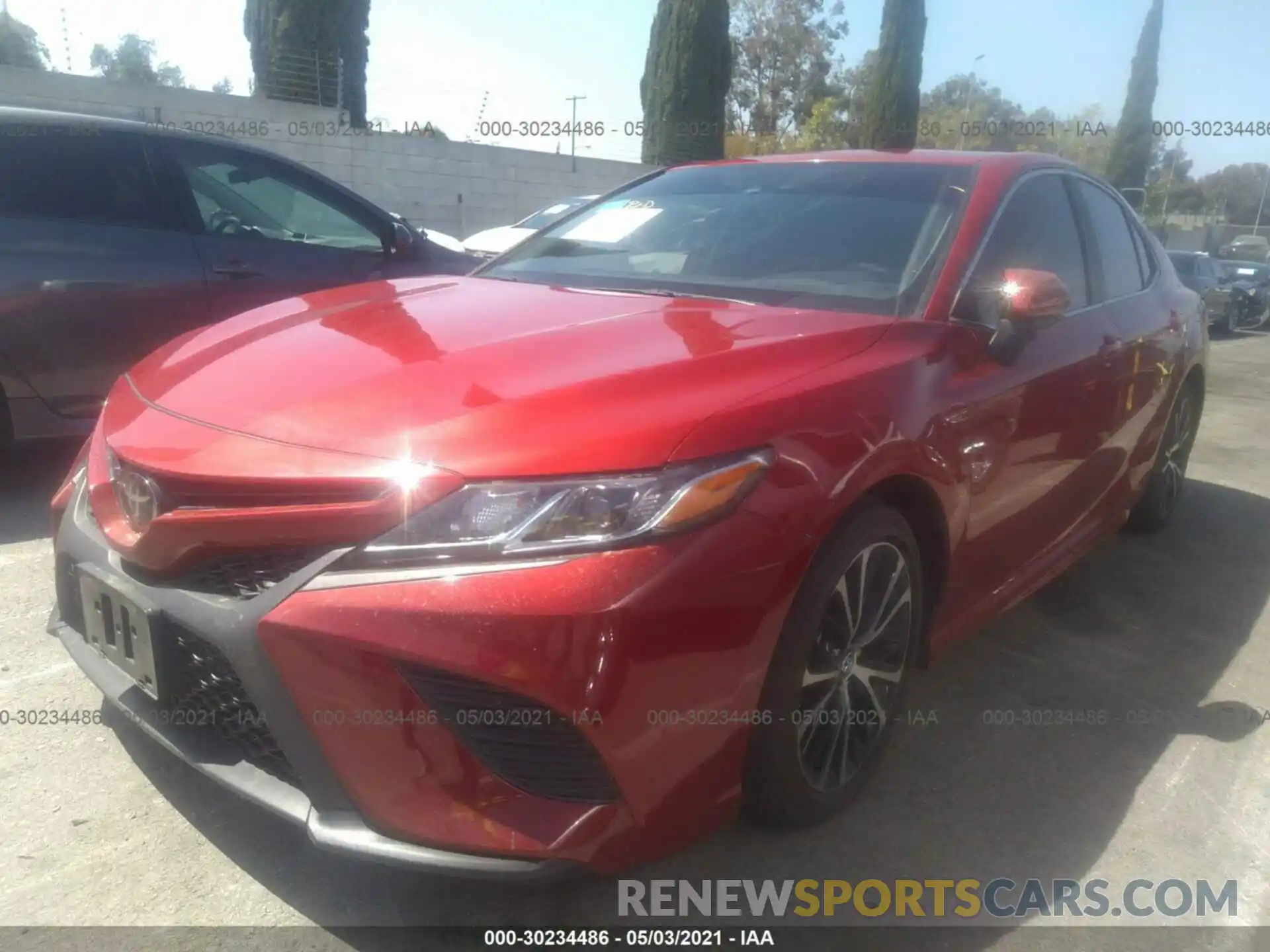 2 Photograph of a damaged car 4T1B11HK3KU230267 TOYOTA CAMRY 2019