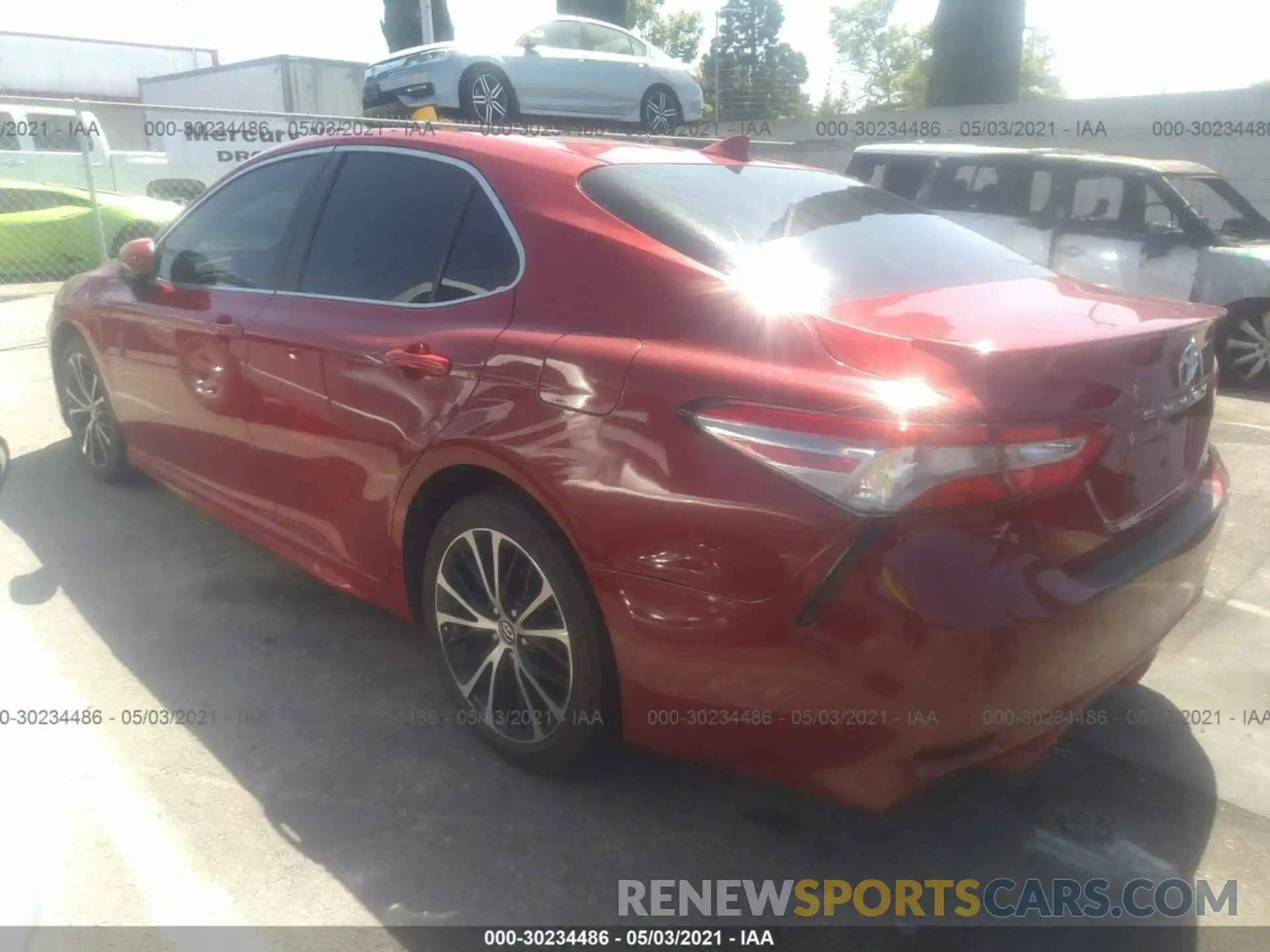 3 Photograph of a damaged car 4T1B11HK3KU230267 TOYOTA CAMRY 2019