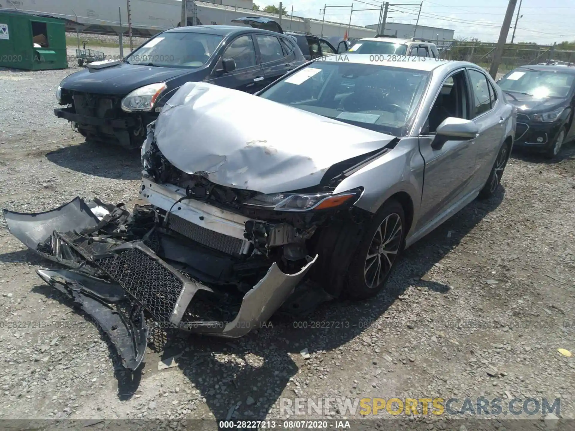 2 Photograph of a damaged car 4T1B11HK3KU230866 TOYOTA CAMRY 2019