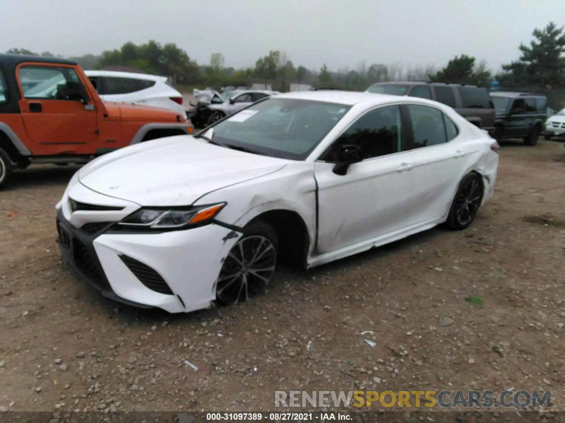 2 Photograph of a damaged car 4T1B11HK3KU231094 TOYOTA CAMRY 2019