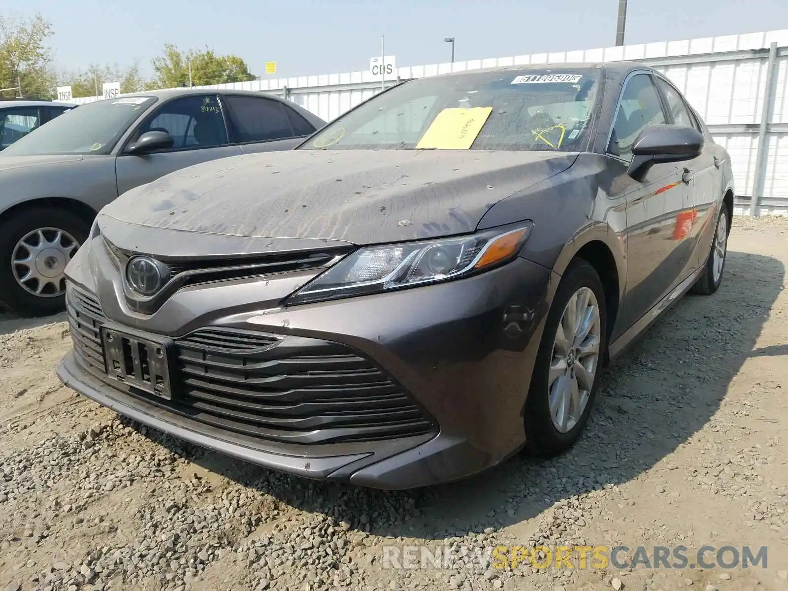 2 Photograph of a damaged car 4T1B11HK3KU231449 TOYOTA CAMRY 2019