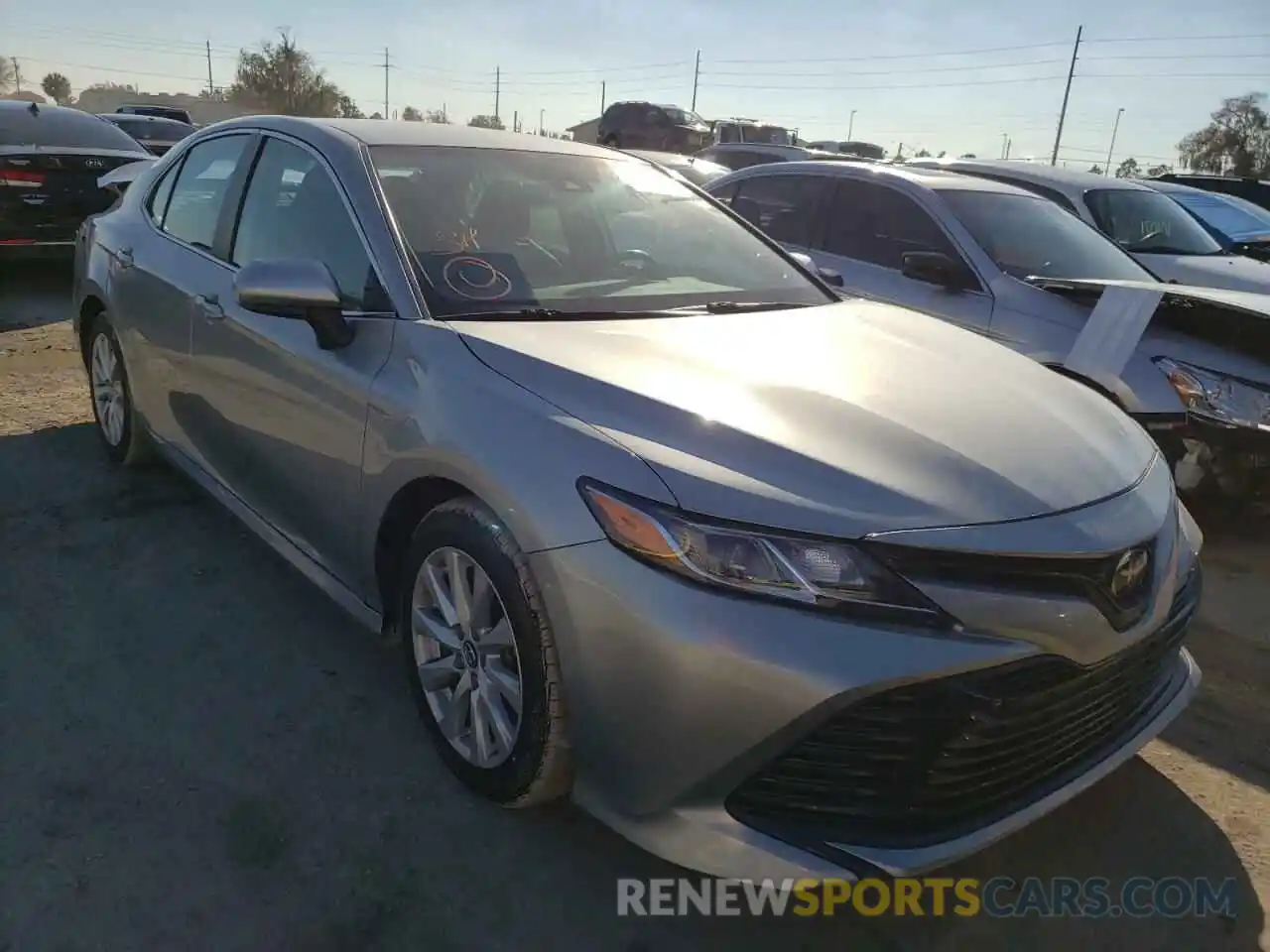 1 Photograph of a damaged car 4T1B11HK3KU231483 TOYOTA CAMRY 2019