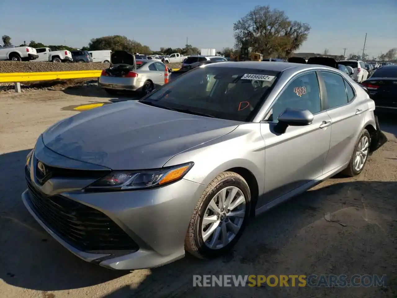 2 Photograph of a damaged car 4T1B11HK3KU231483 TOYOTA CAMRY 2019