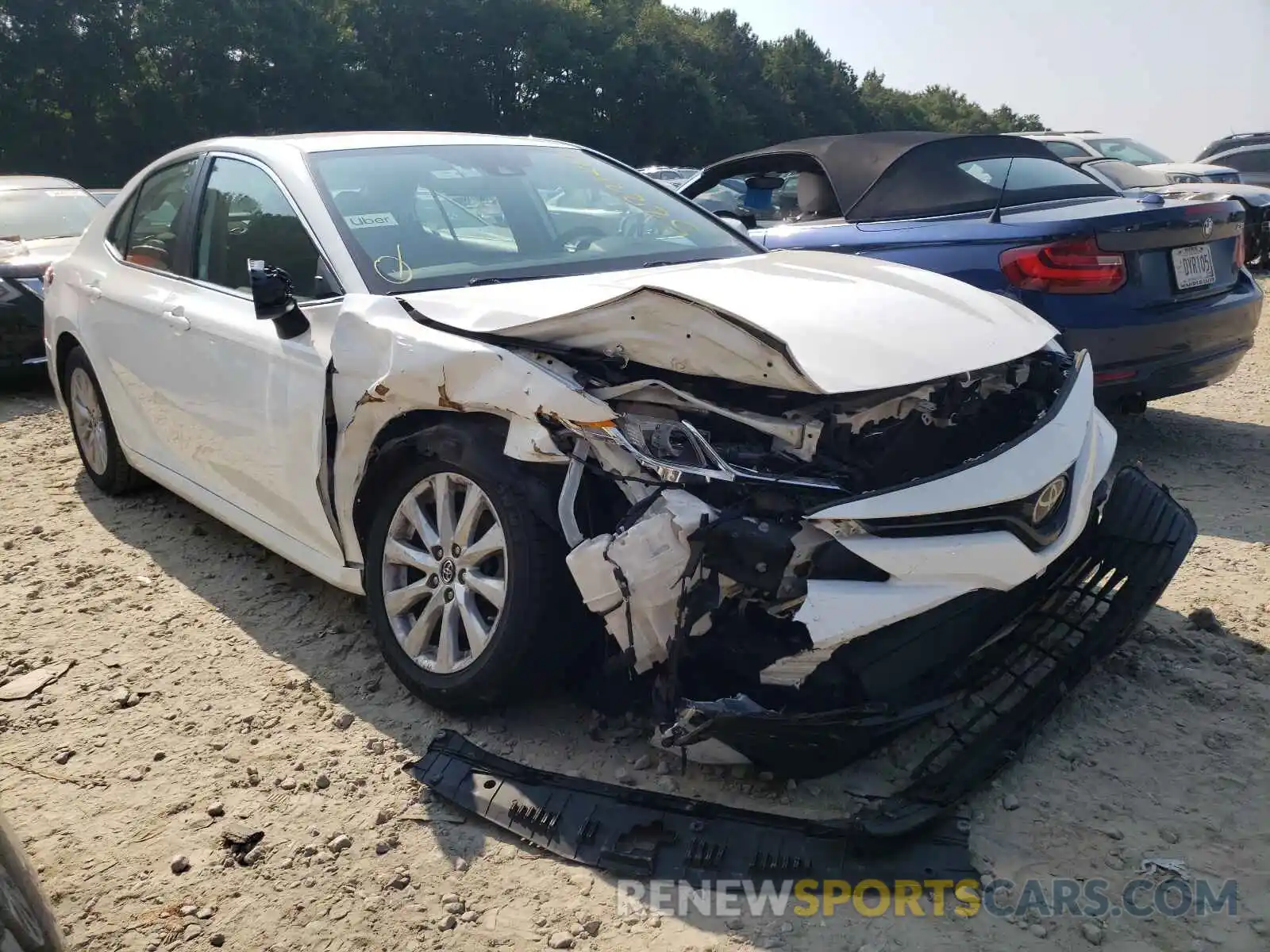 1 Photograph of a damaged car 4T1B11HK3KU231659 TOYOTA CAMRY 2019