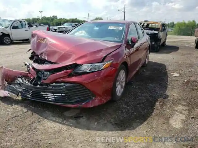 2 Photograph of a damaged car 4T1B11HK3KU232620 TOYOTA CAMRY 2019