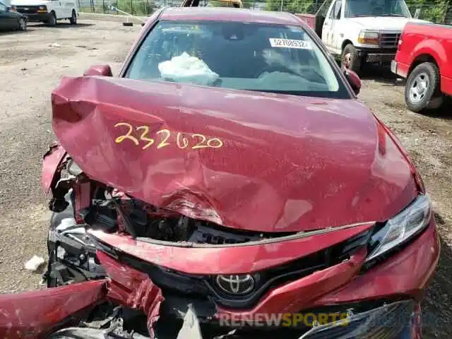 7 Photograph of a damaged car 4T1B11HK3KU232620 TOYOTA CAMRY 2019