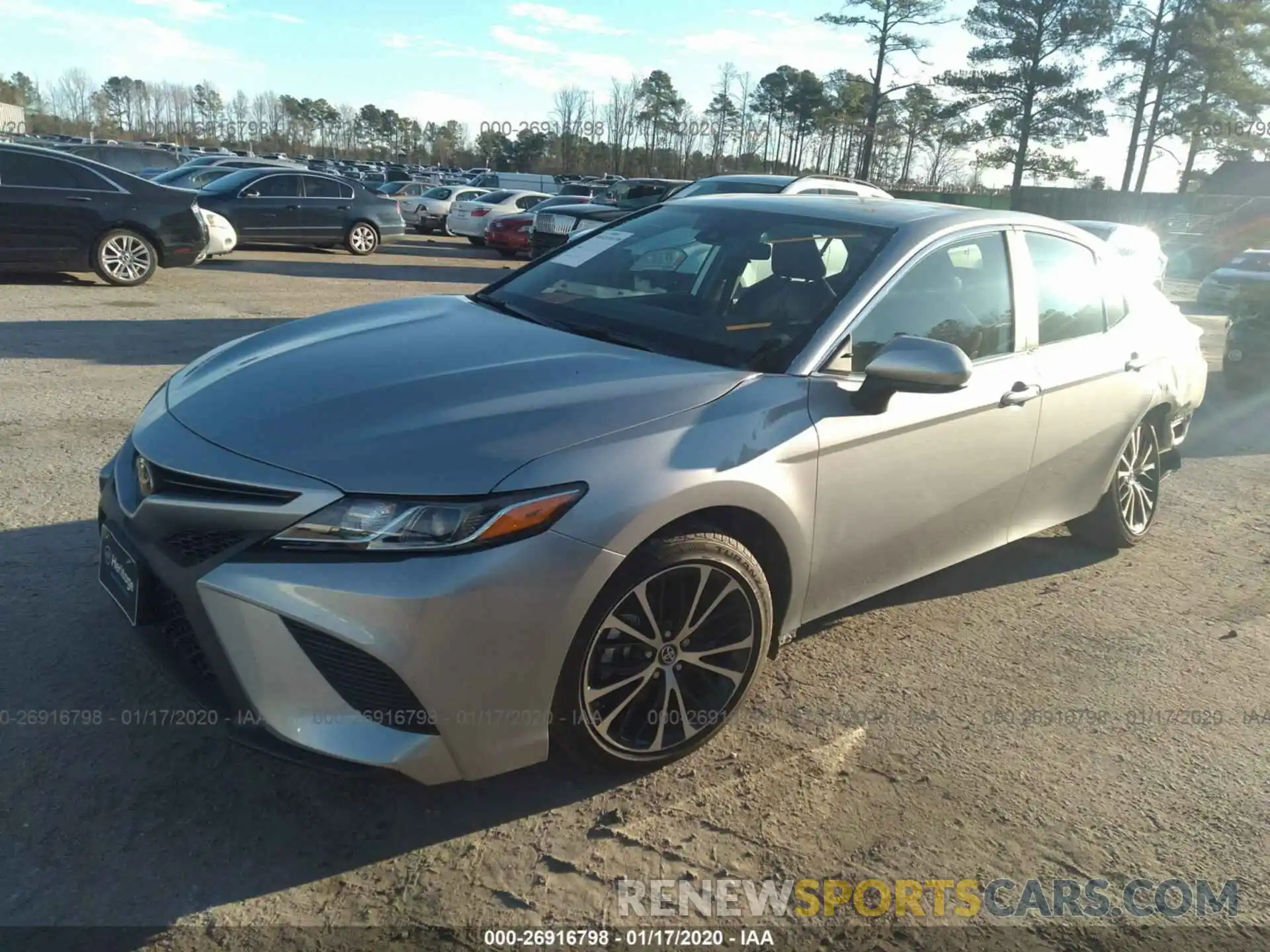 2 Photograph of a damaged car 4T1B11HK3KU232942 TOYOTA CAMRY 2019