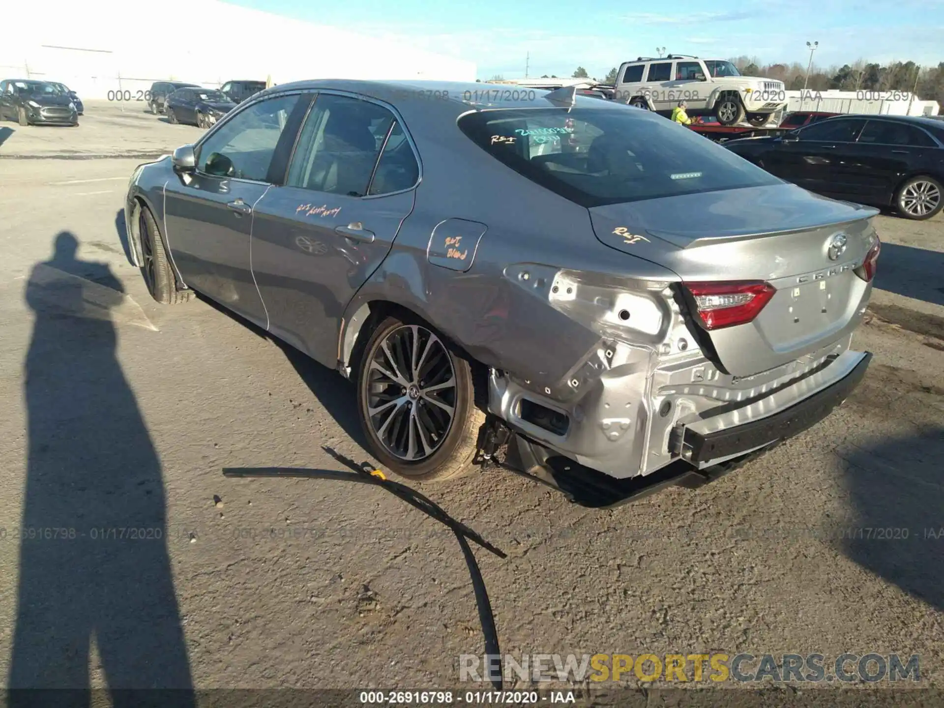 3 Photograph of a damaged car 4T1B11HK3KU232942 TOYOTA CAMRY 2019