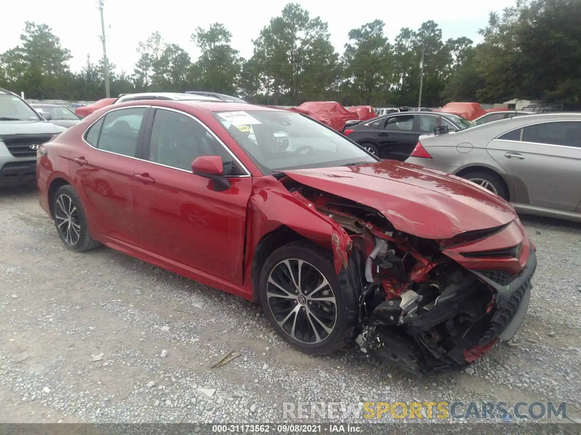 1 Photograph of a damaged car 4T1B11HK3KU233041 TOYOTA CAMRY 2019