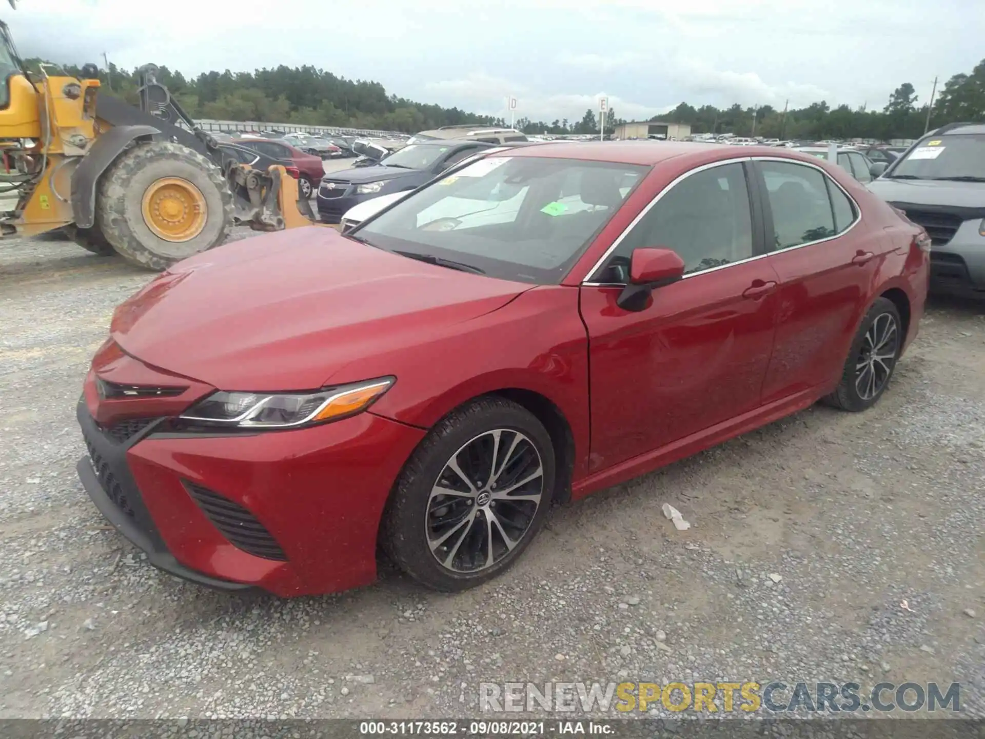 2 Photograph of a damaged car 4T1B11HK3KU233041 TOYOTA CAMRY 2019