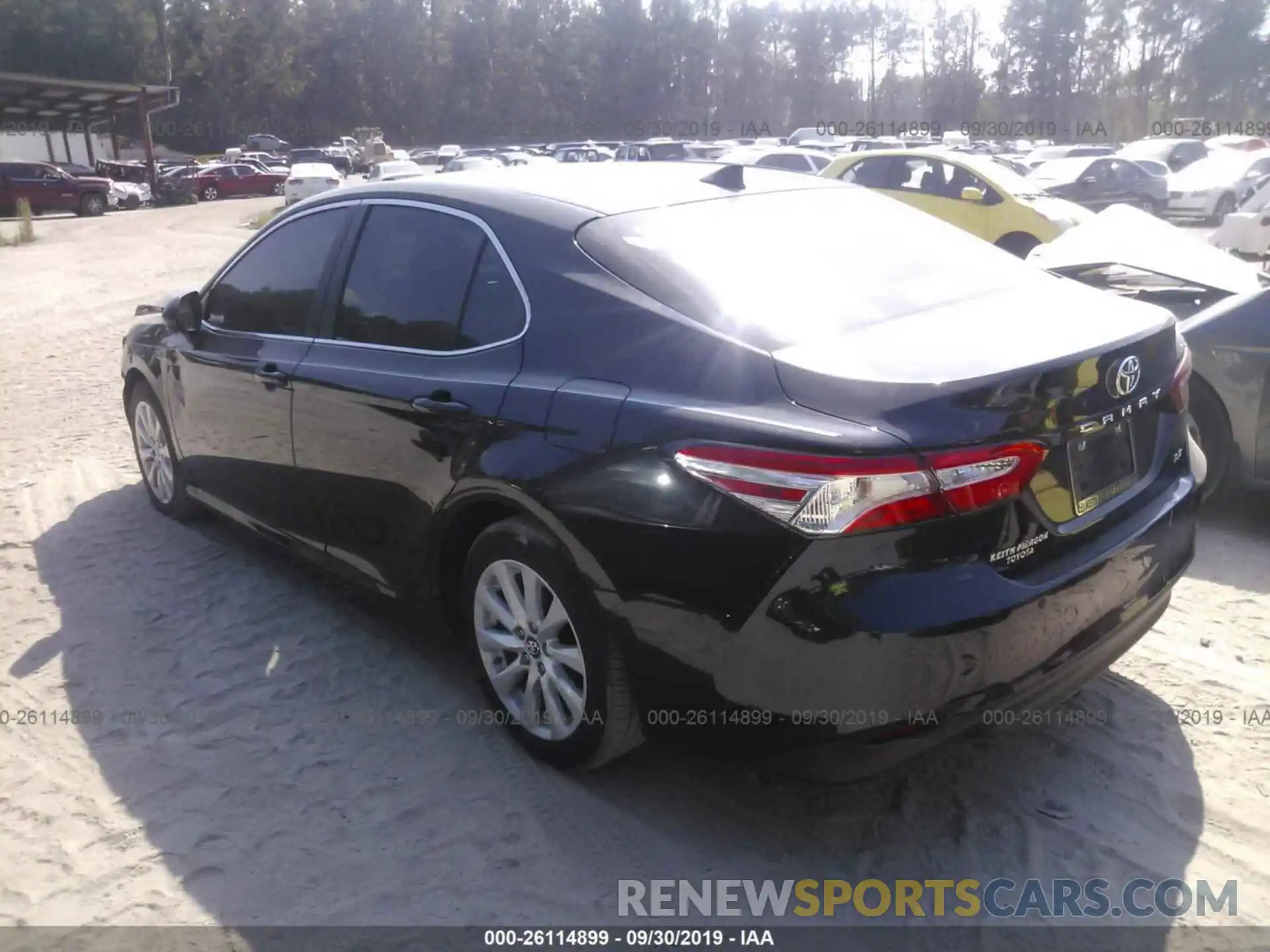 3 Photograph of a damaged car 4T1B11HK3KU233895 TOYOTA CAMRY 2019