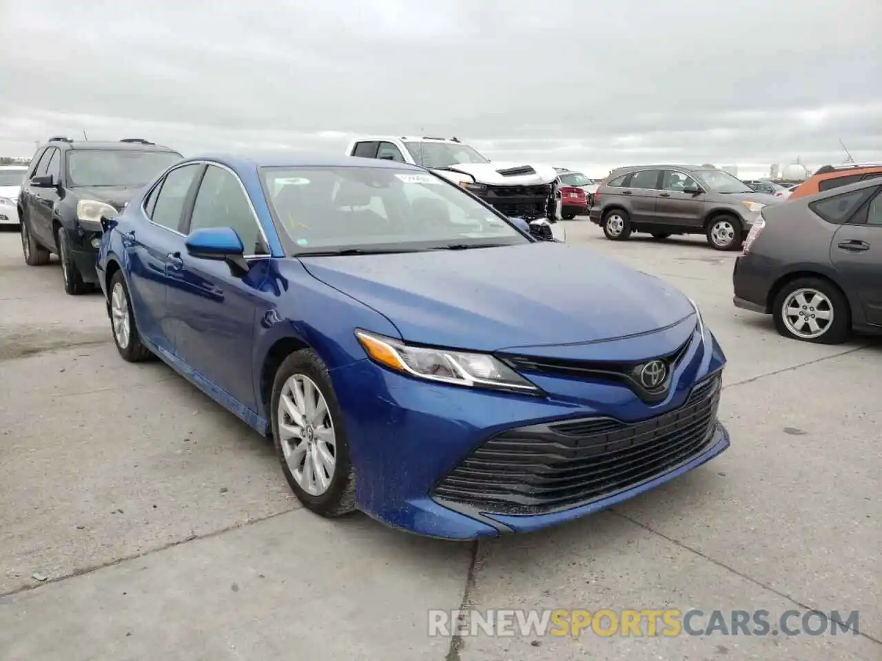 1 Photograph of a damaged car 4T1B11HK3KU237042 TOYOTA CAMRY 2019