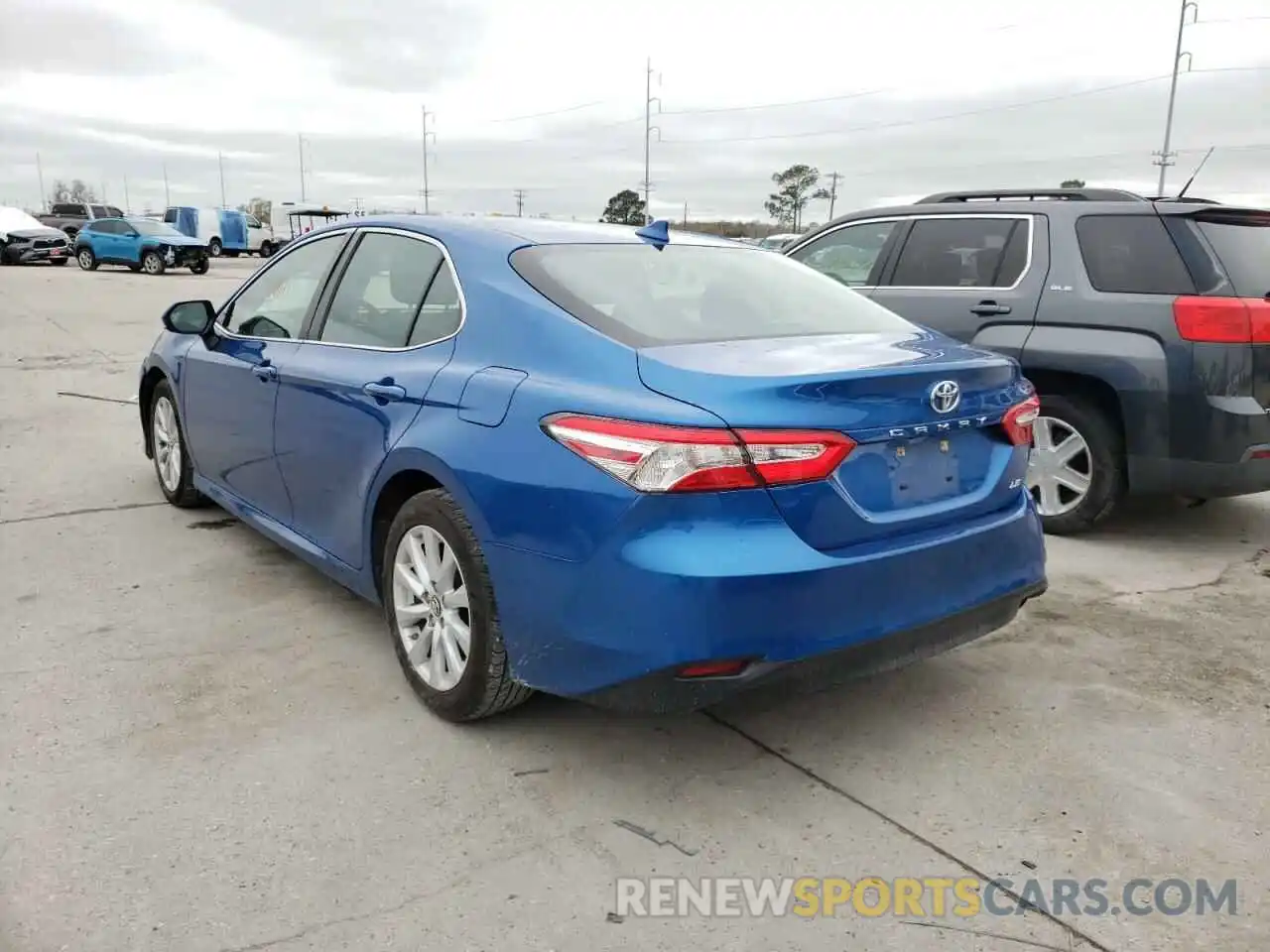 3 Photograph of a damaged car 4T1B11HK3KU237042 TOYOTA CAMRY 2019