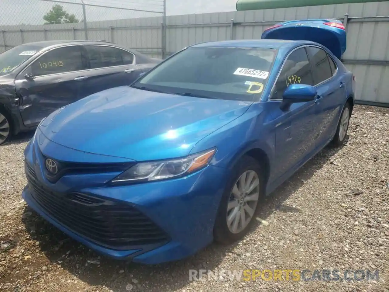 2 Photograph of a damaged car 4T1B11HK3KU237137 TOYOTA CAMRY 2019