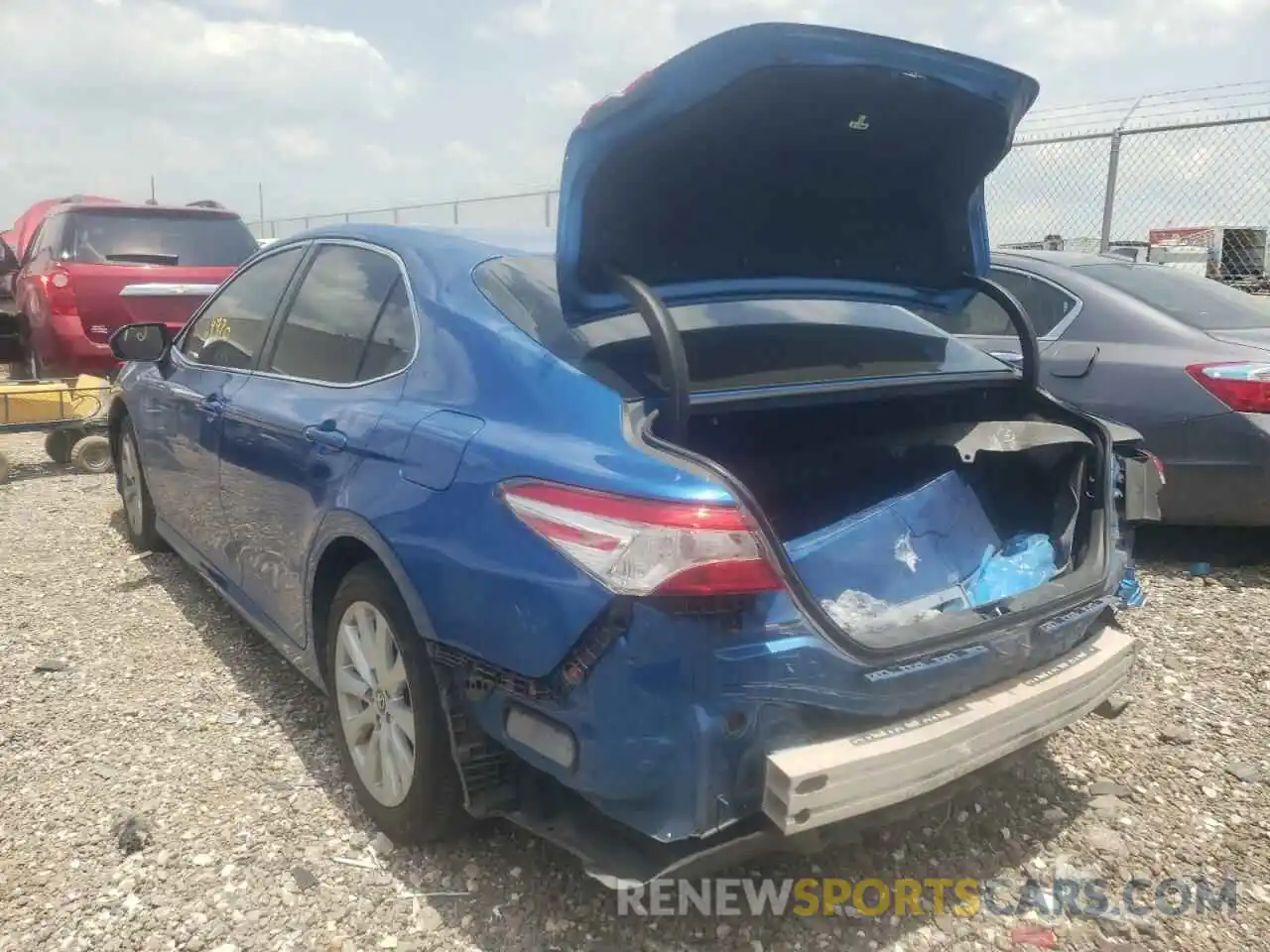 3 Photograph of a damaged car 4T1B11HK3KU237137 TOYOTA CAMRY 2019