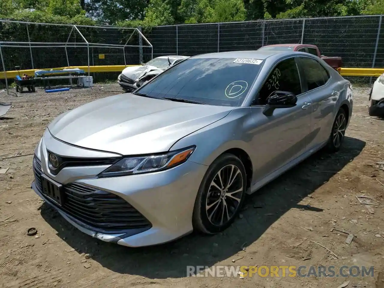 2 Photograph of a damaged car 4T1B11HK3KU237476 TOYOTA CAMRY 2019