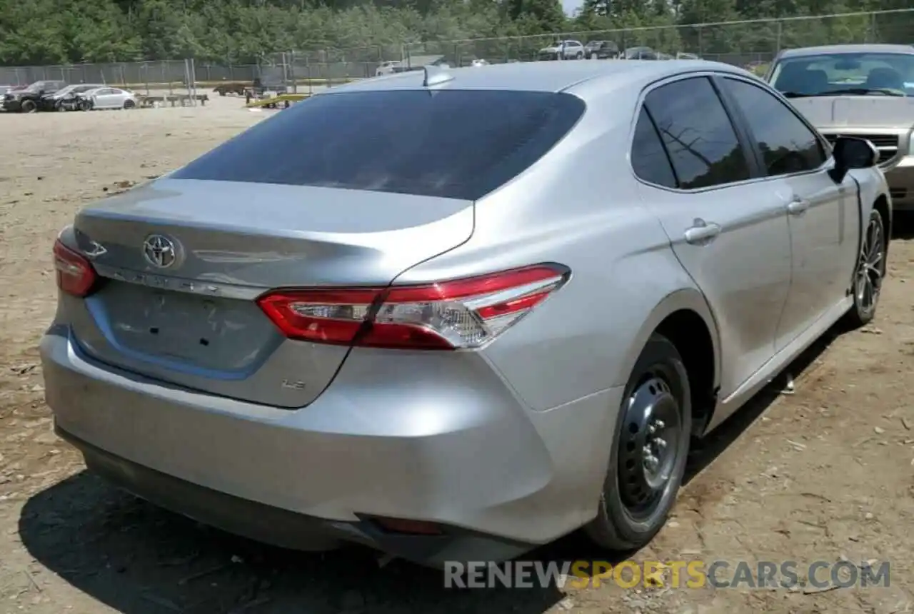 4 Photograph of a damaged car 4T1B11HK3KU237476 TOYOTA CAMRY 2019