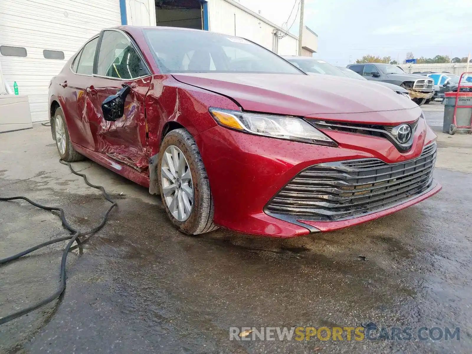 1 Photograph of a damaged car 4T1B11HK3KU237607 TOYOTA CAMRY 2019