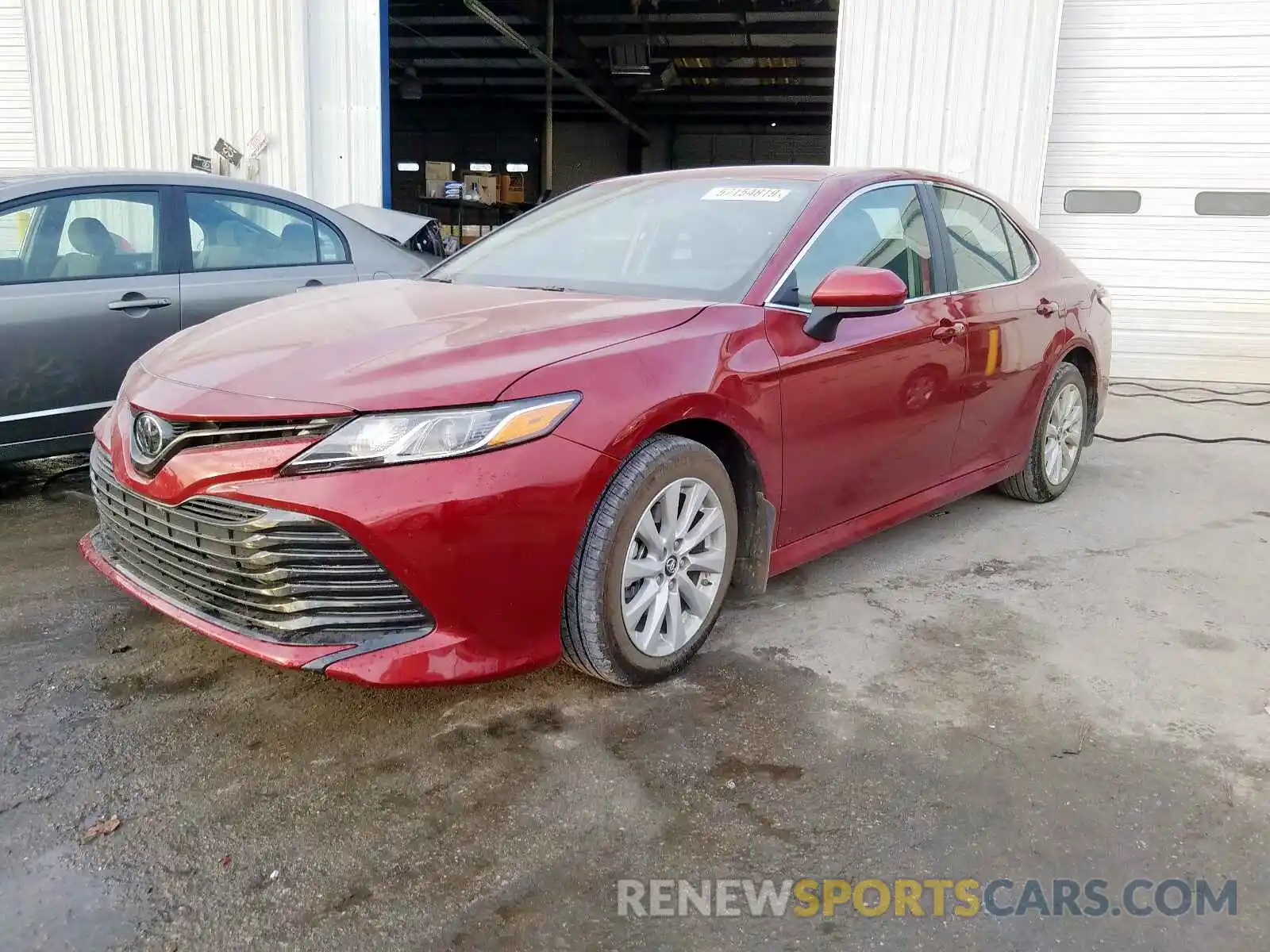 2 Photograph of a damaged car 4T1B11HK3KU237607 TOYOTA CAMRY 2019