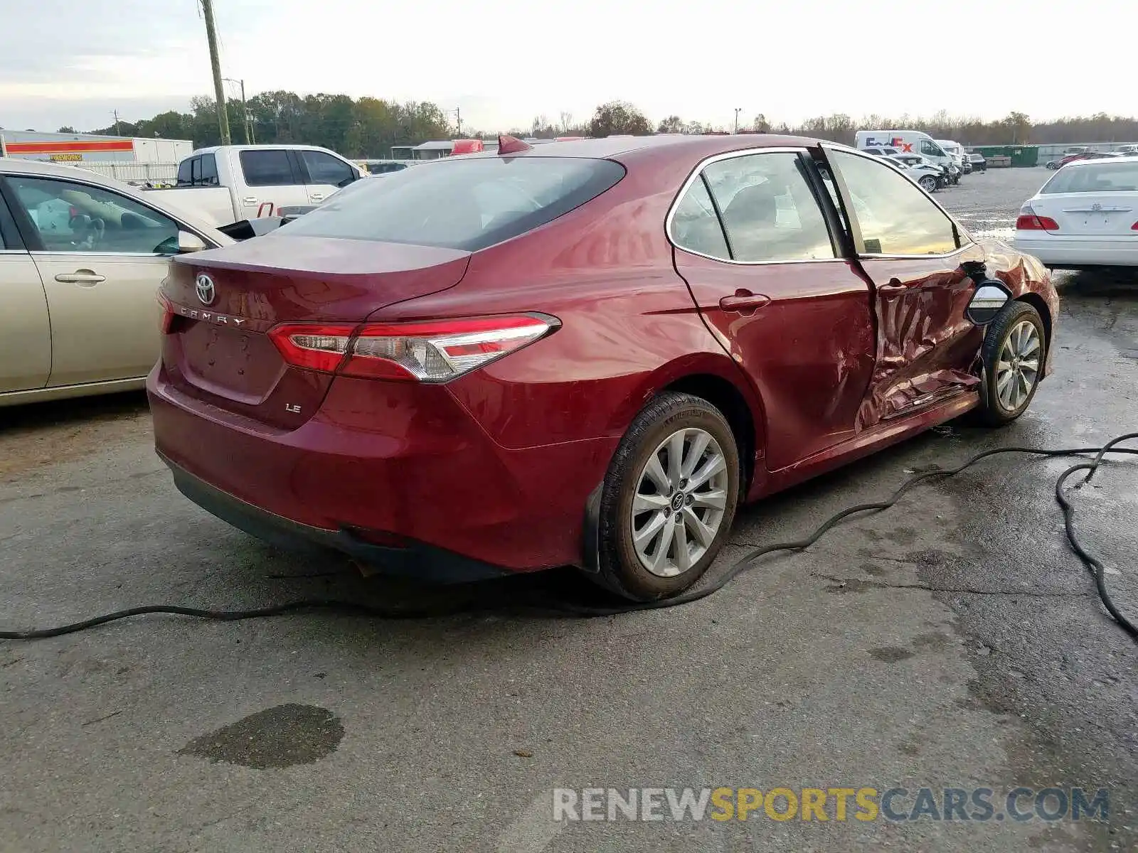 4 Photograph of a damaged car 4T1B11HK3KU237607 TOYOTA CAMRY 2019