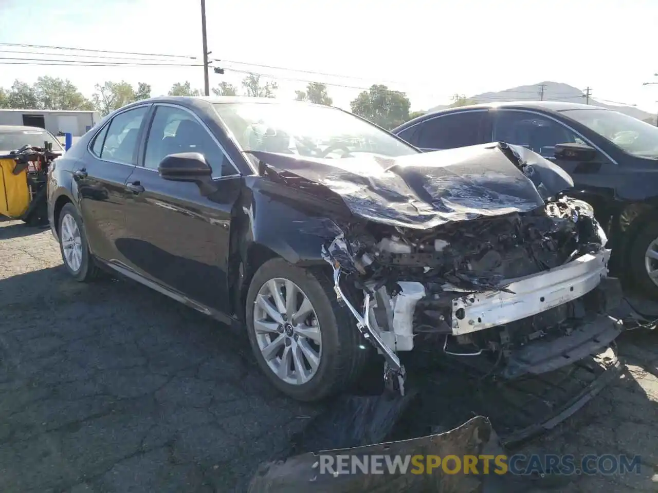 1 Photograph of a damaged car 4T1B11HK3KU238577 TOYOTA CAMRY 2019