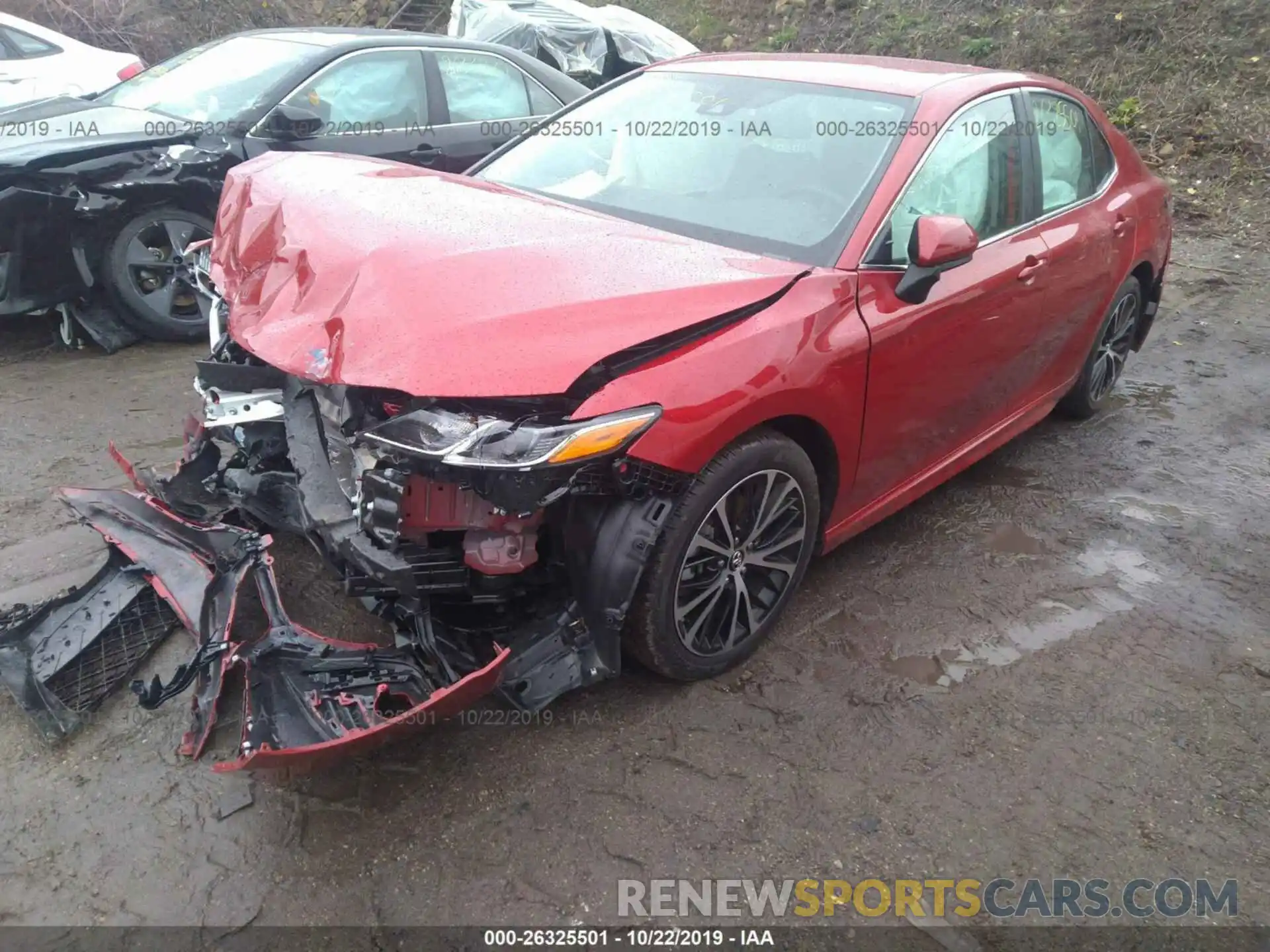 2 Photograph of a damaged car 4T1B11HK3KU238627 TOYOTA CAMRY 2019