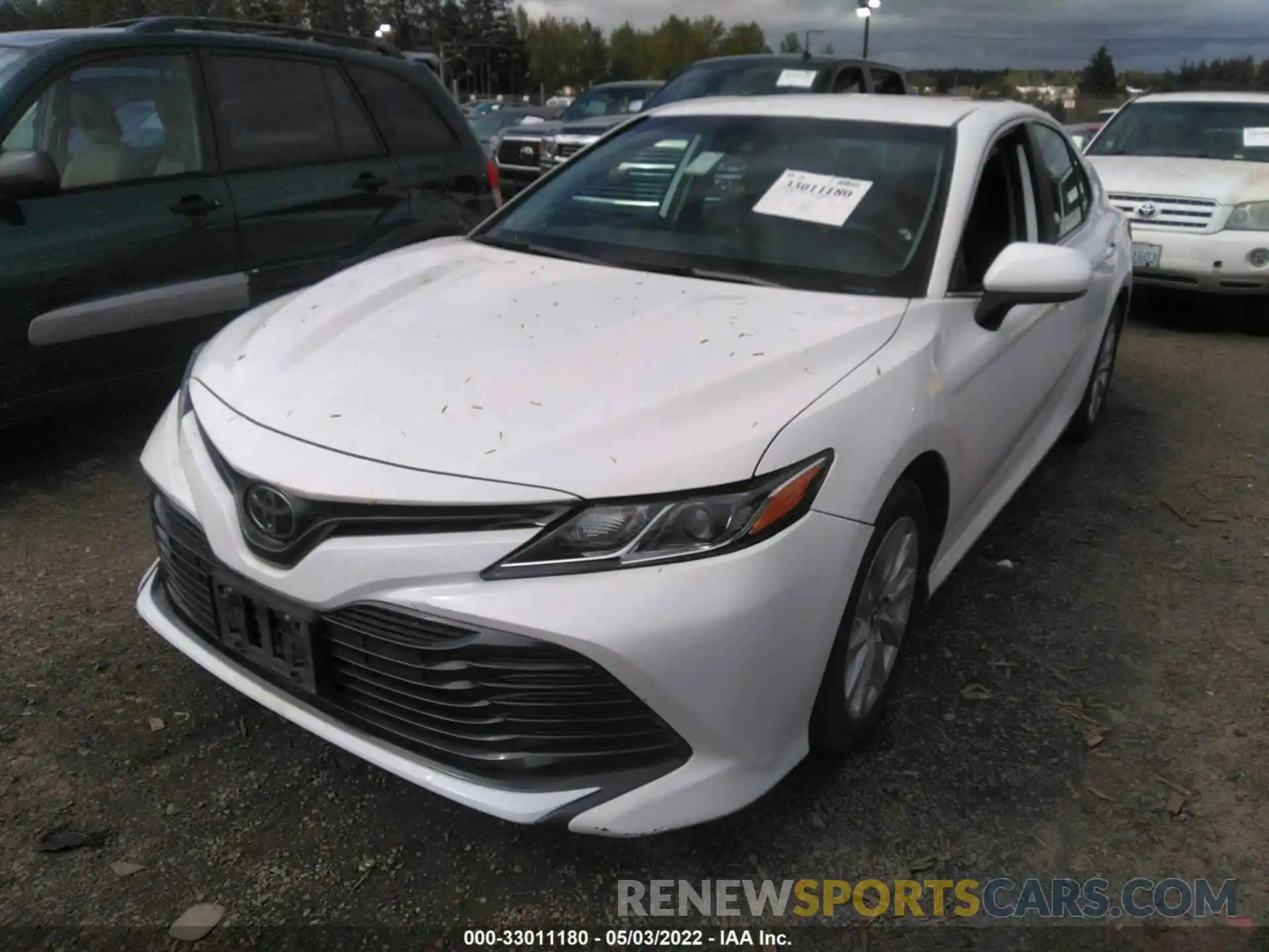 2 Photograph of a damaged car 4T1B11HK3KU238689 TOYOTA CAMRY 2019