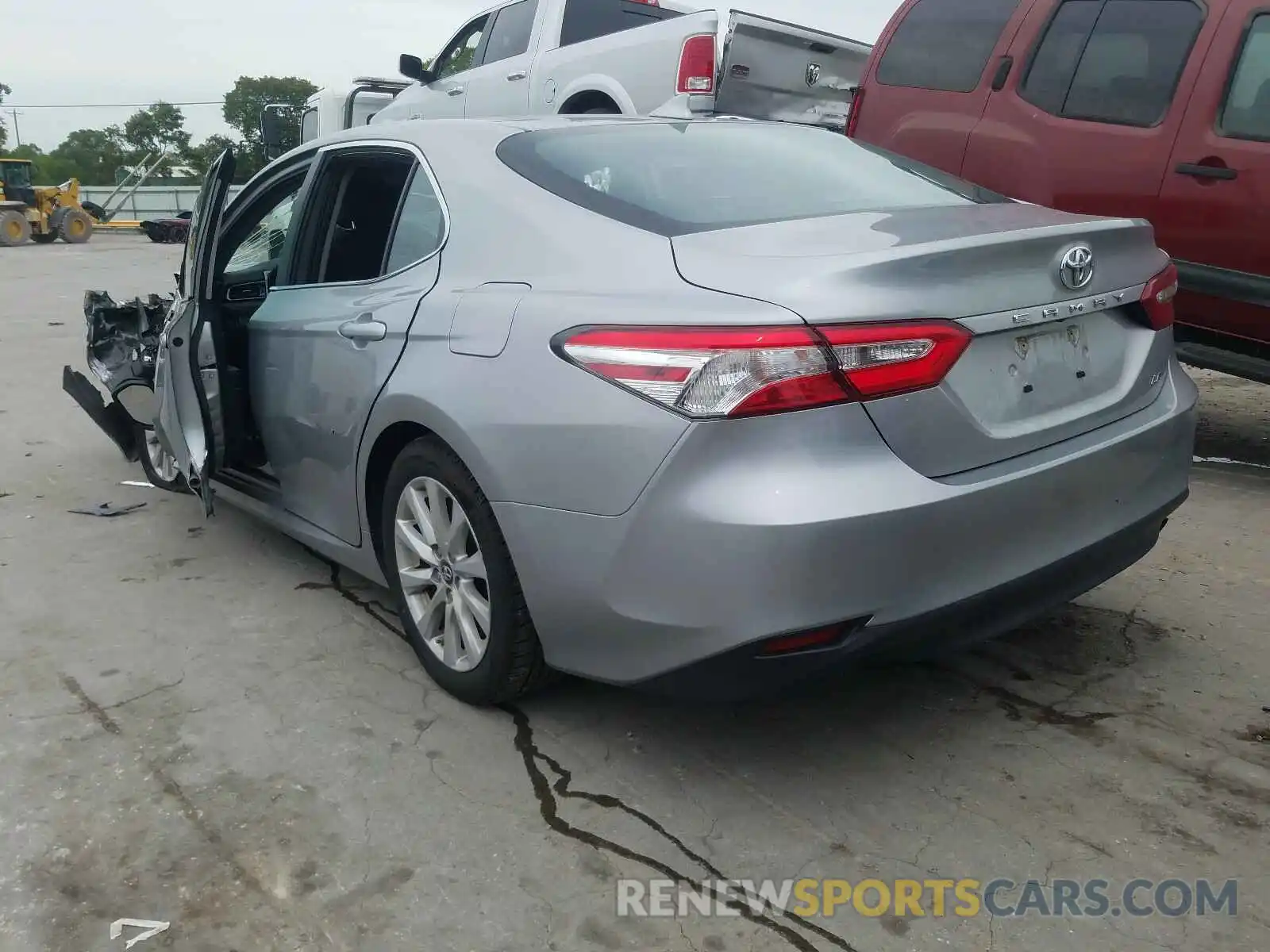 3 Photograph of a damaged car 4T1B11HK3KU238885 TOYOTA CAMRY 2019