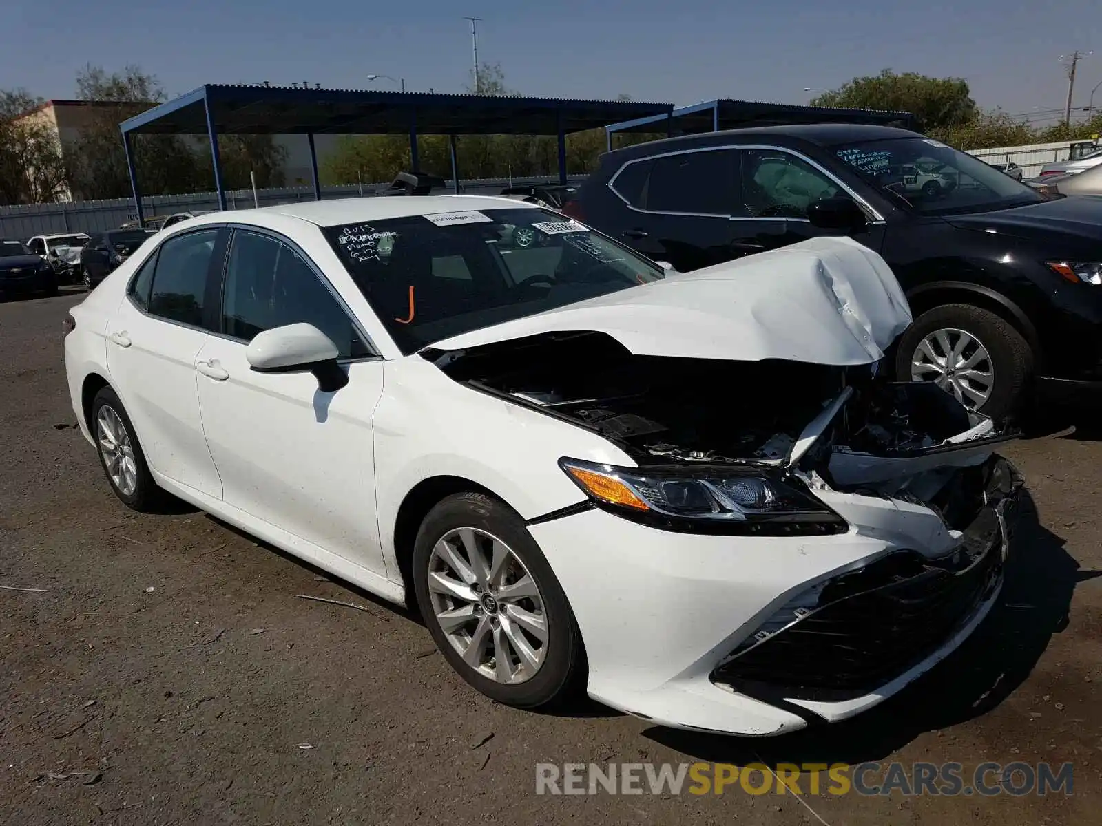 1 Photograph of a damaged car 4T1B11HK3KU239227 TOYOTA CAMRY 2019