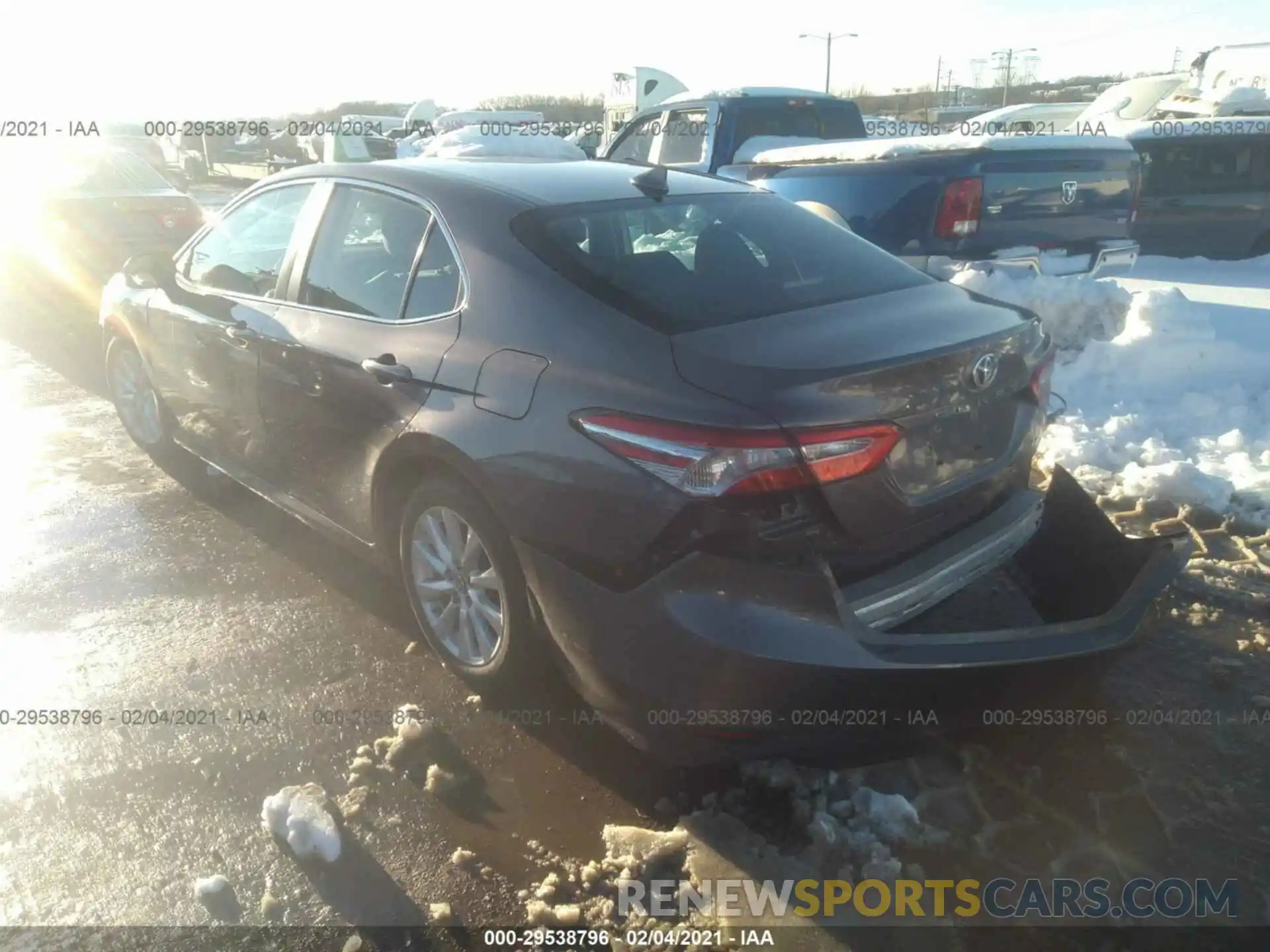 3 Photograph of a damaged car 4T1B11HK3KU239616 TOYOTA CAMRY 2019