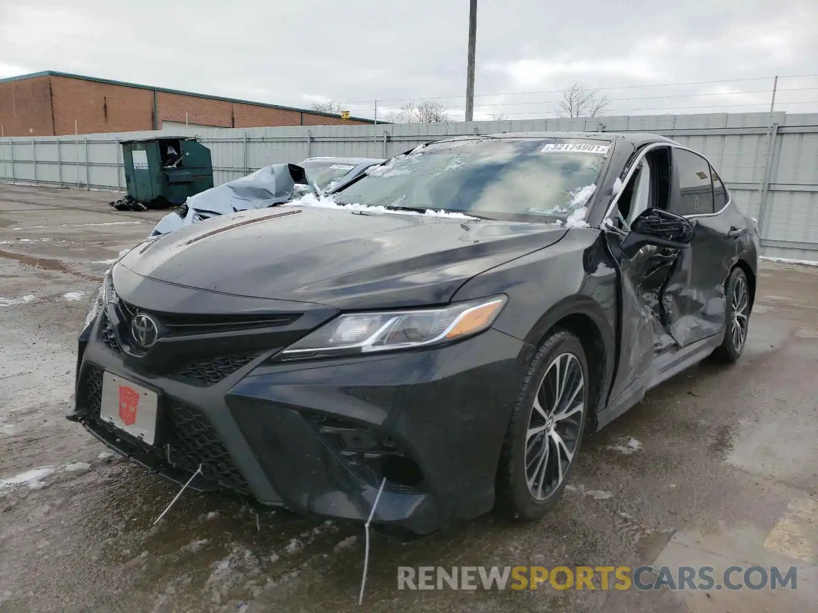 2 Photograph of a damaged car 4T1B11HK3KU240474 TOYOTA CAMRY 2019