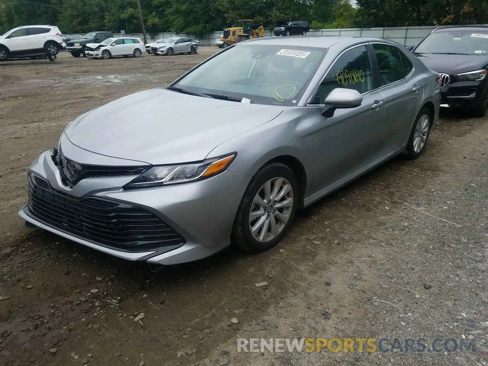 2 Photograph of a damaged car 4T1B11HK3KU240555 TOYOTA CAMRY 2019